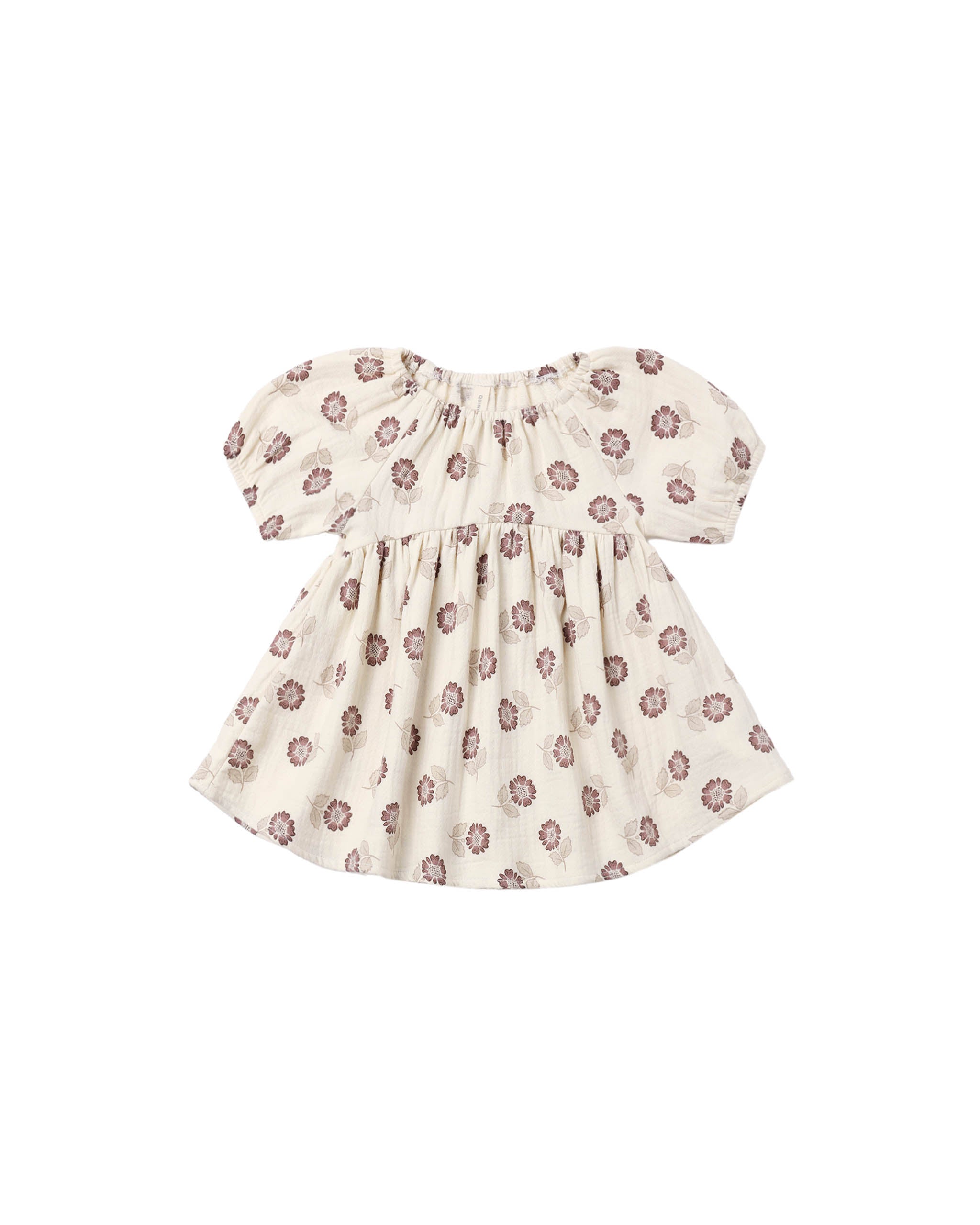 Bella Dress Fall Floral - Natural