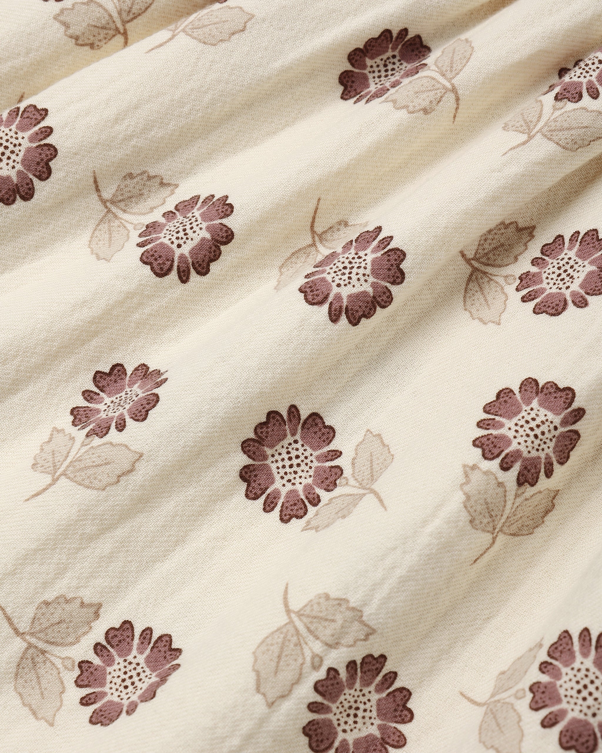 Bella Dress Fall Floral - Natural