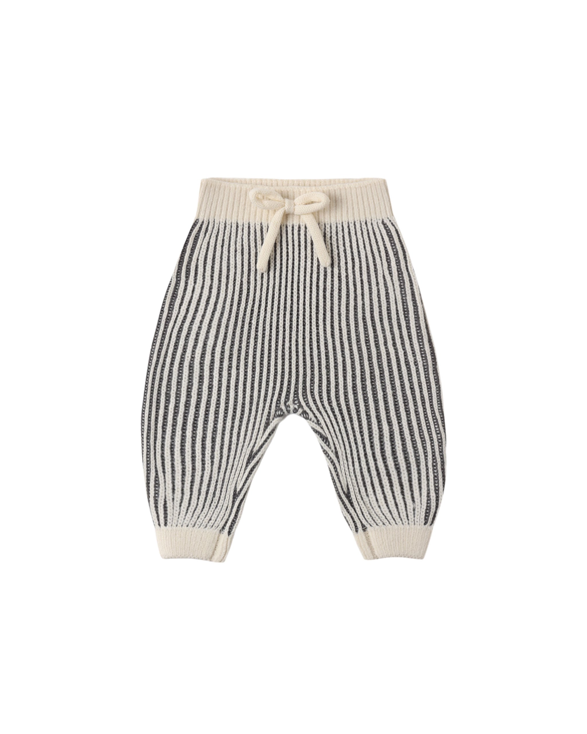 Chunky Knit Pant - Midnight Stripe