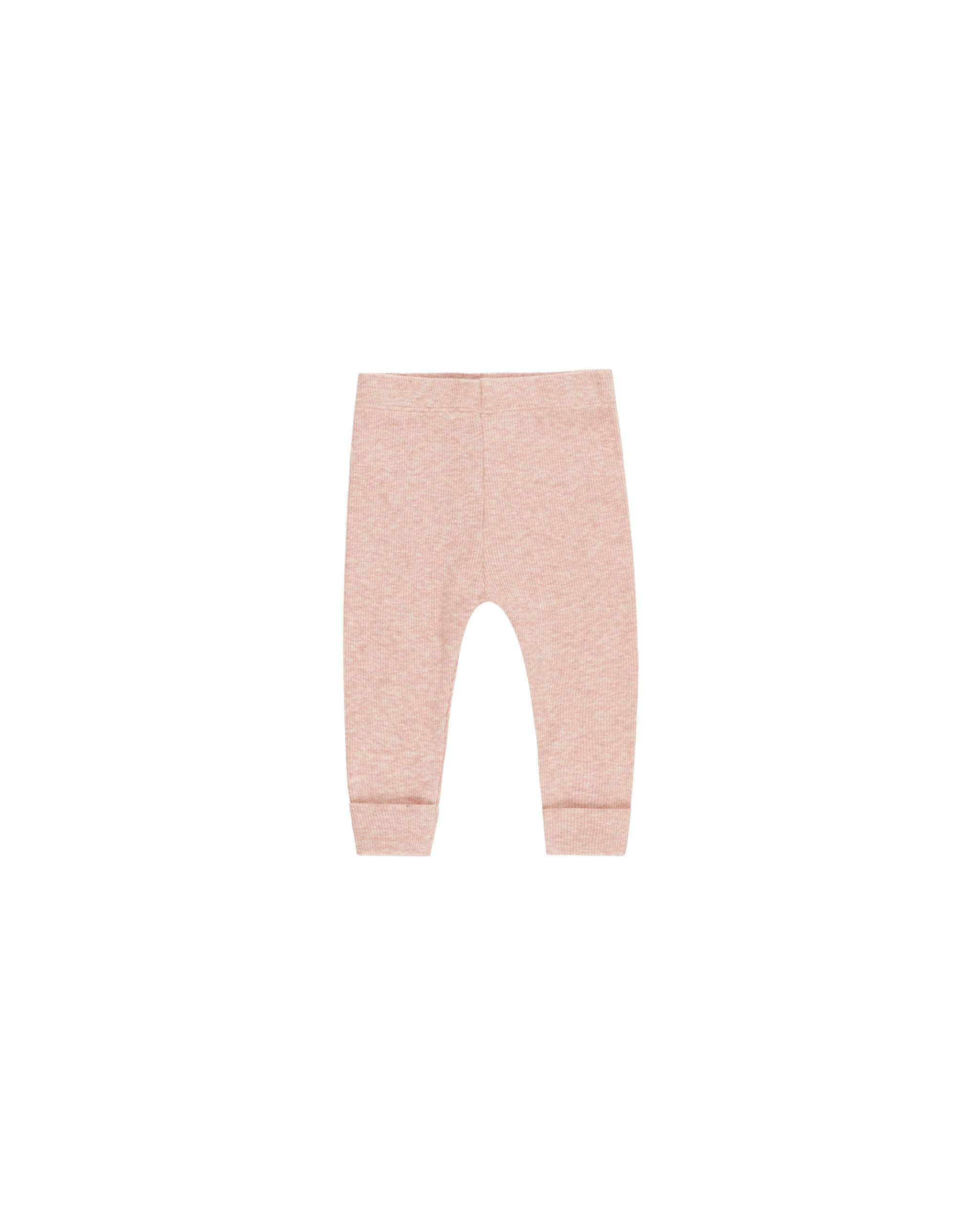 Ribbed Legging || Rose