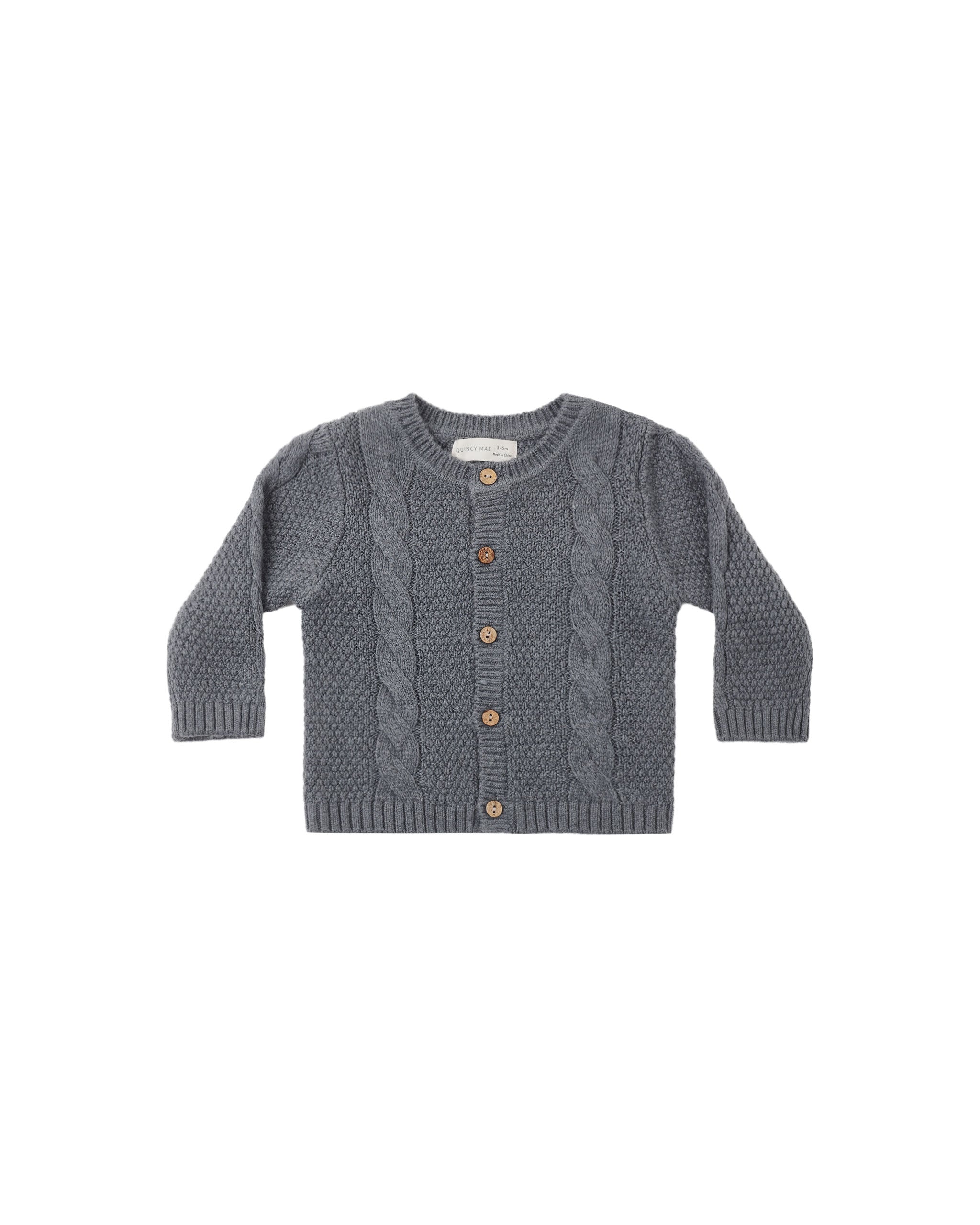 Knit Cardigan - Midnight