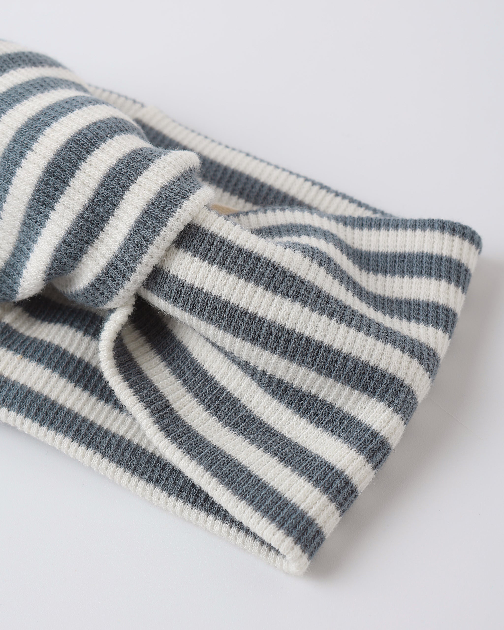 Knotted Headband || Ocean Stripe