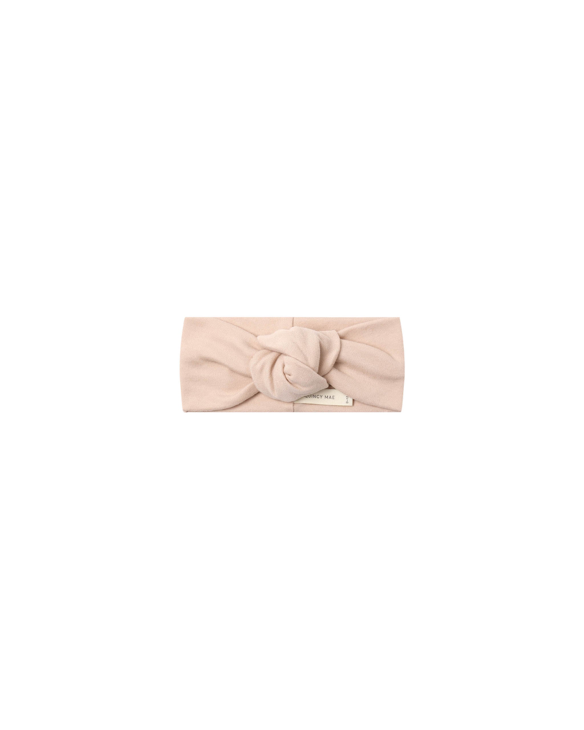 Knotted Headband - Dusty Rose