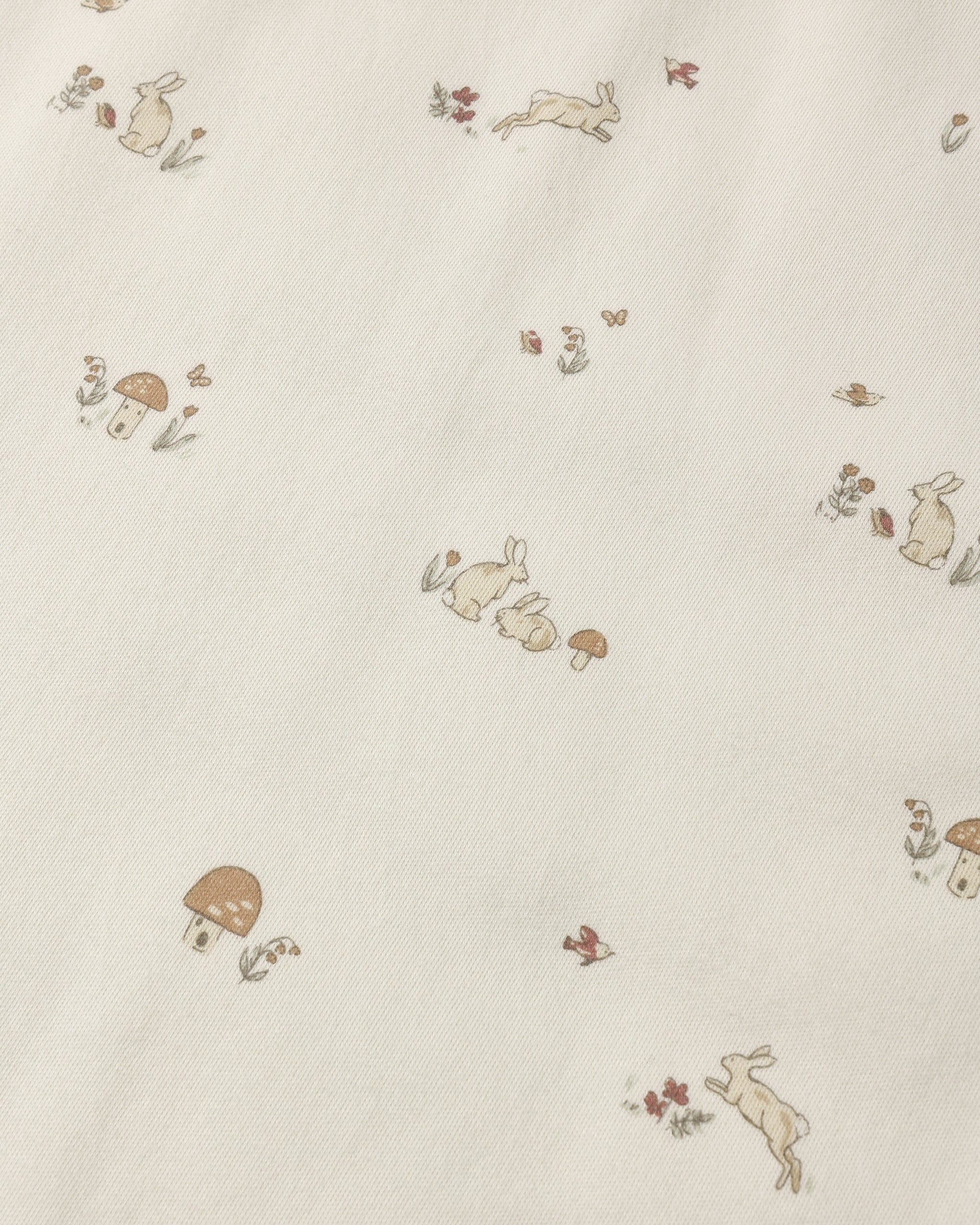Jersey Sleep Bag Bunnies - Ivory