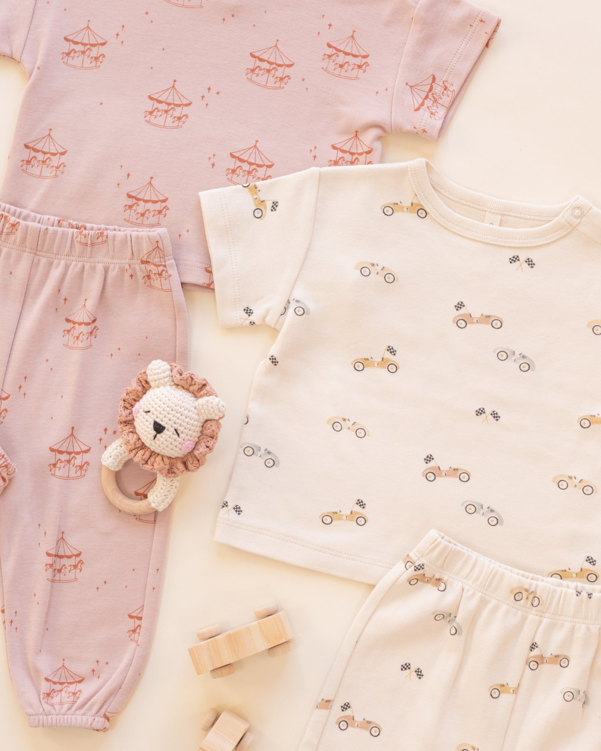 Jersey Tee + Pant Set || Race Car