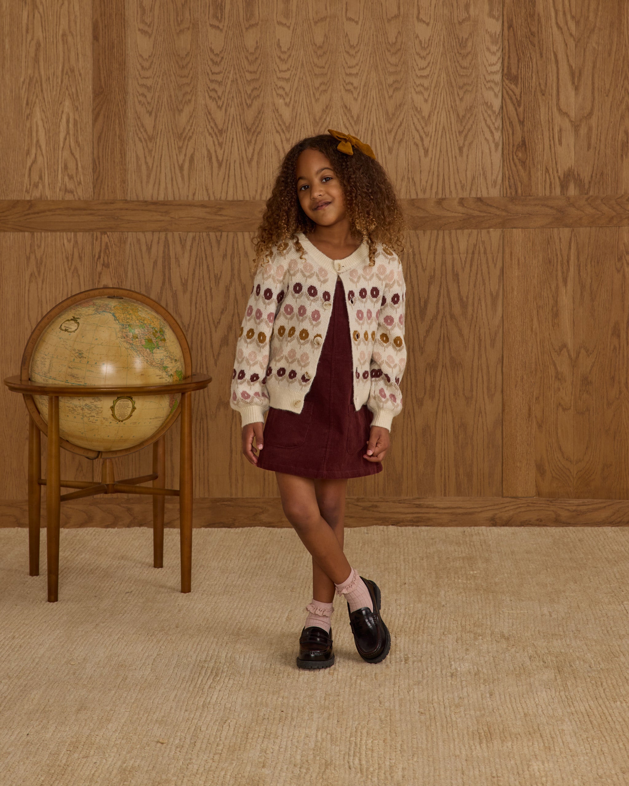 Cheyenne Cardigan || Floral Jacquard