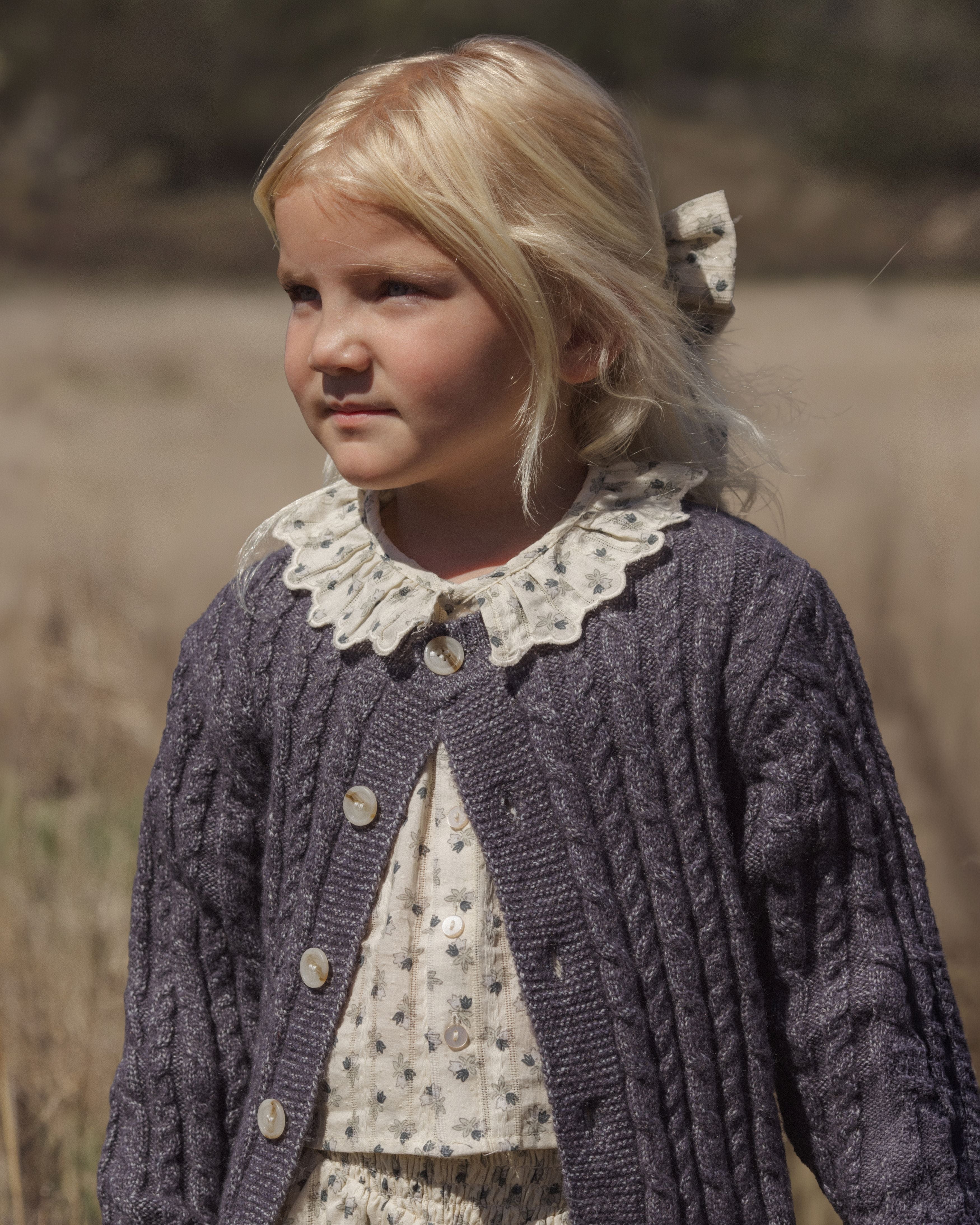 Liv Blouse Vintage Fleur - Natural