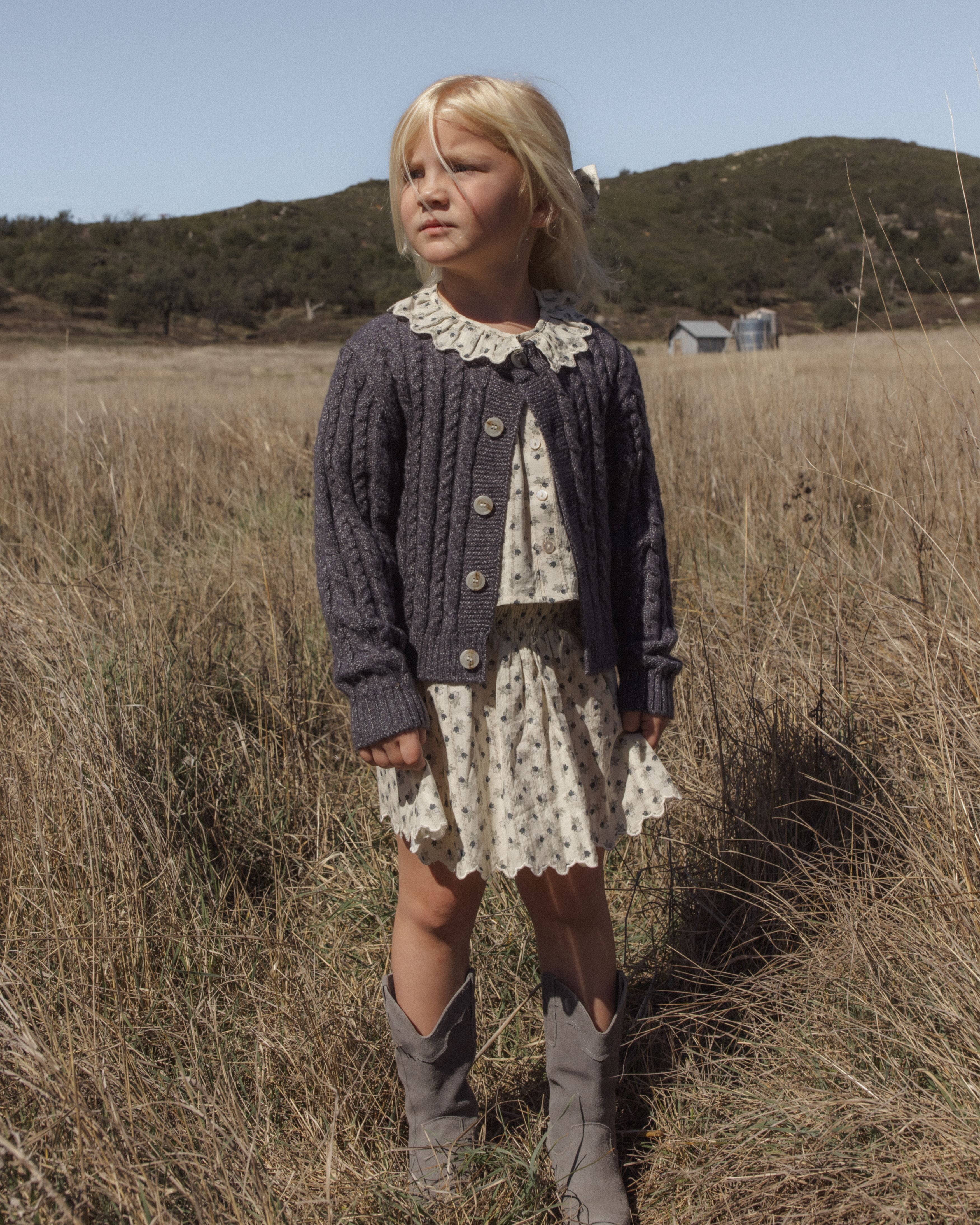 Liv Blouse Vintage Fleur - Natural