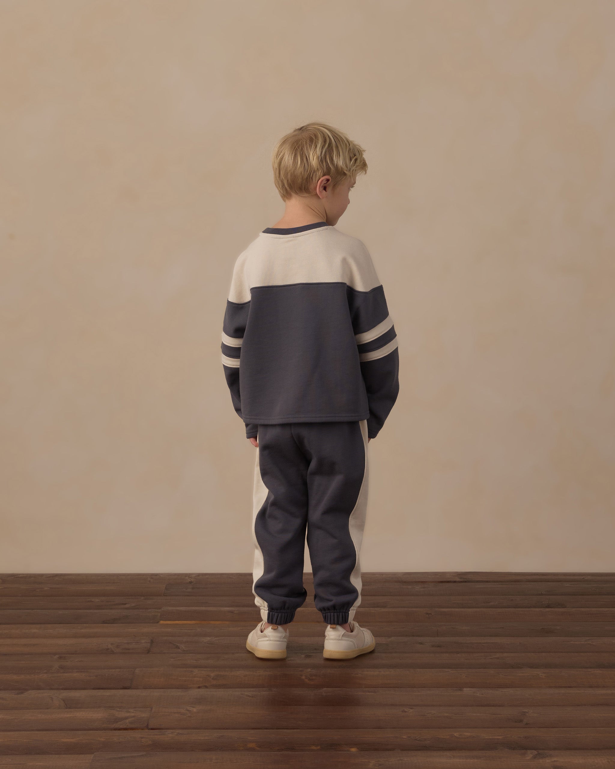 Paneled Sweatpant - Midnight