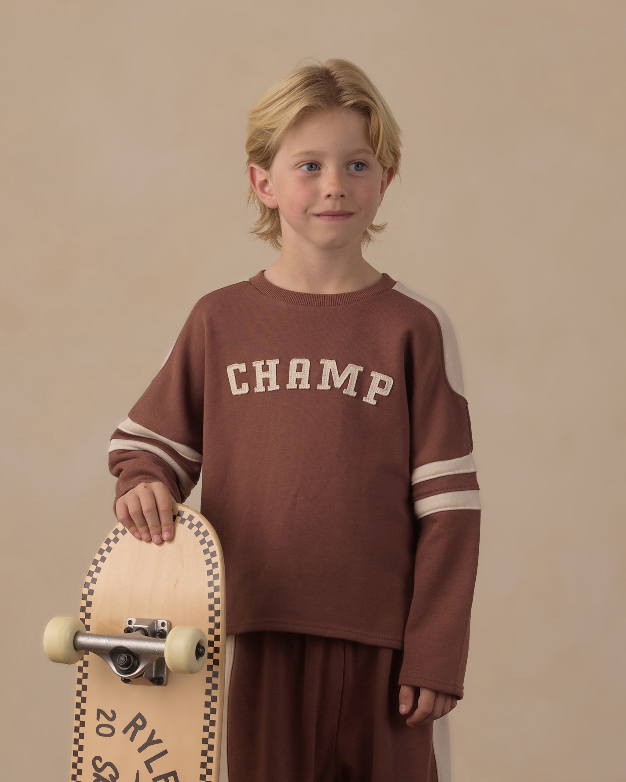 Hockey Sweatshirt Champ - Mulberry