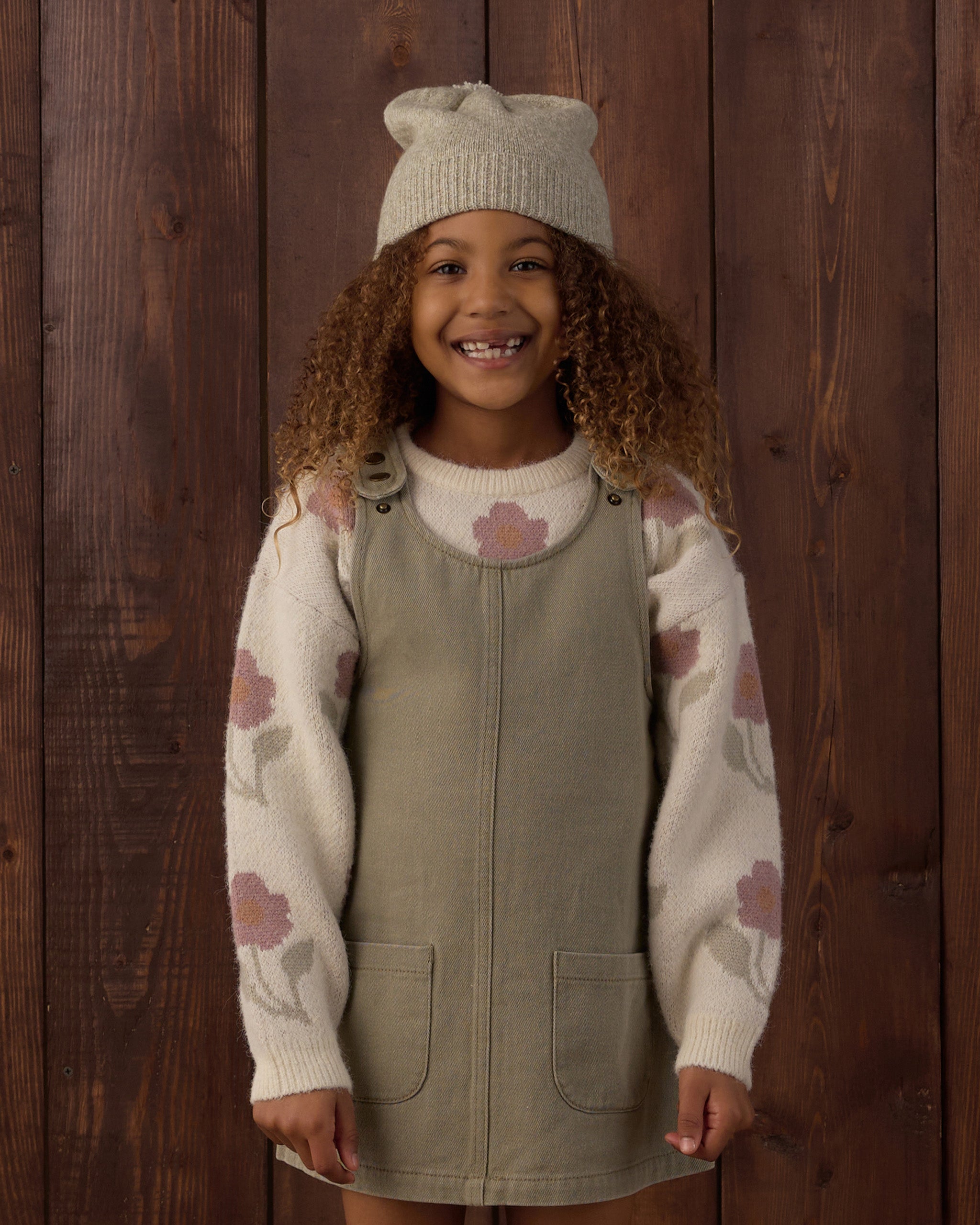 Aspen Sweater - Ivory Flower