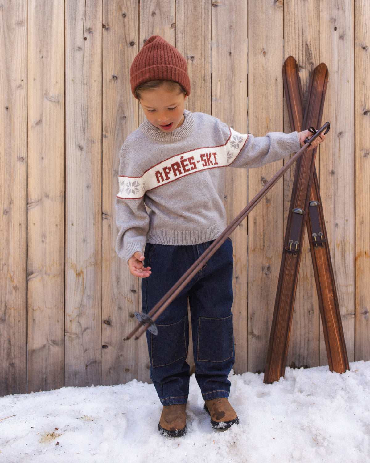 Reagan Sweater - Apres Ski Dusty Blue