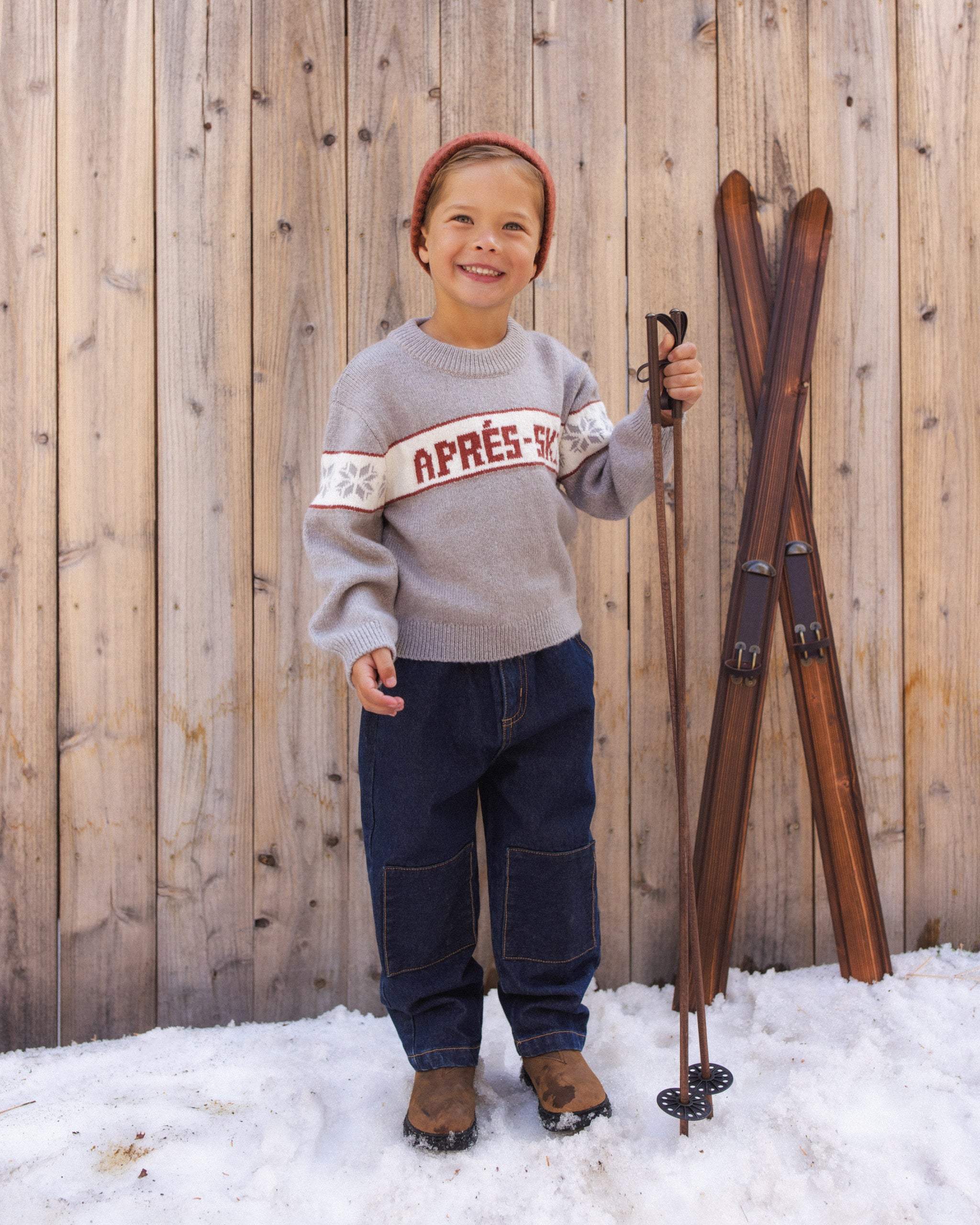 Reagan Sweater - Apres Ski Dusty Blue