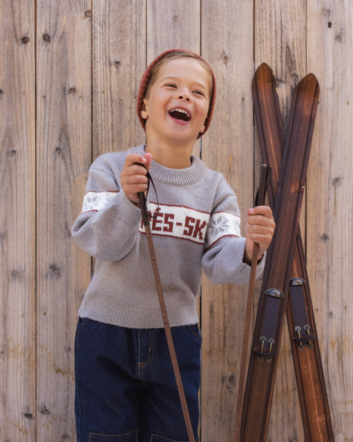 Reagan Sweater - Apres Ski Dusty Blue