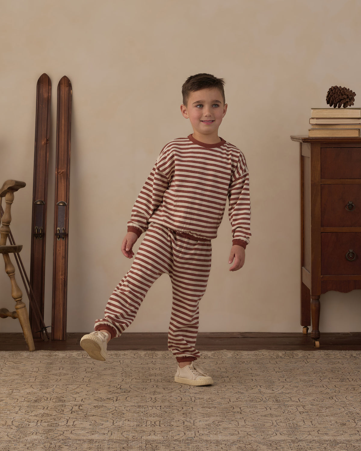Relaxed Set - Brick Stripe