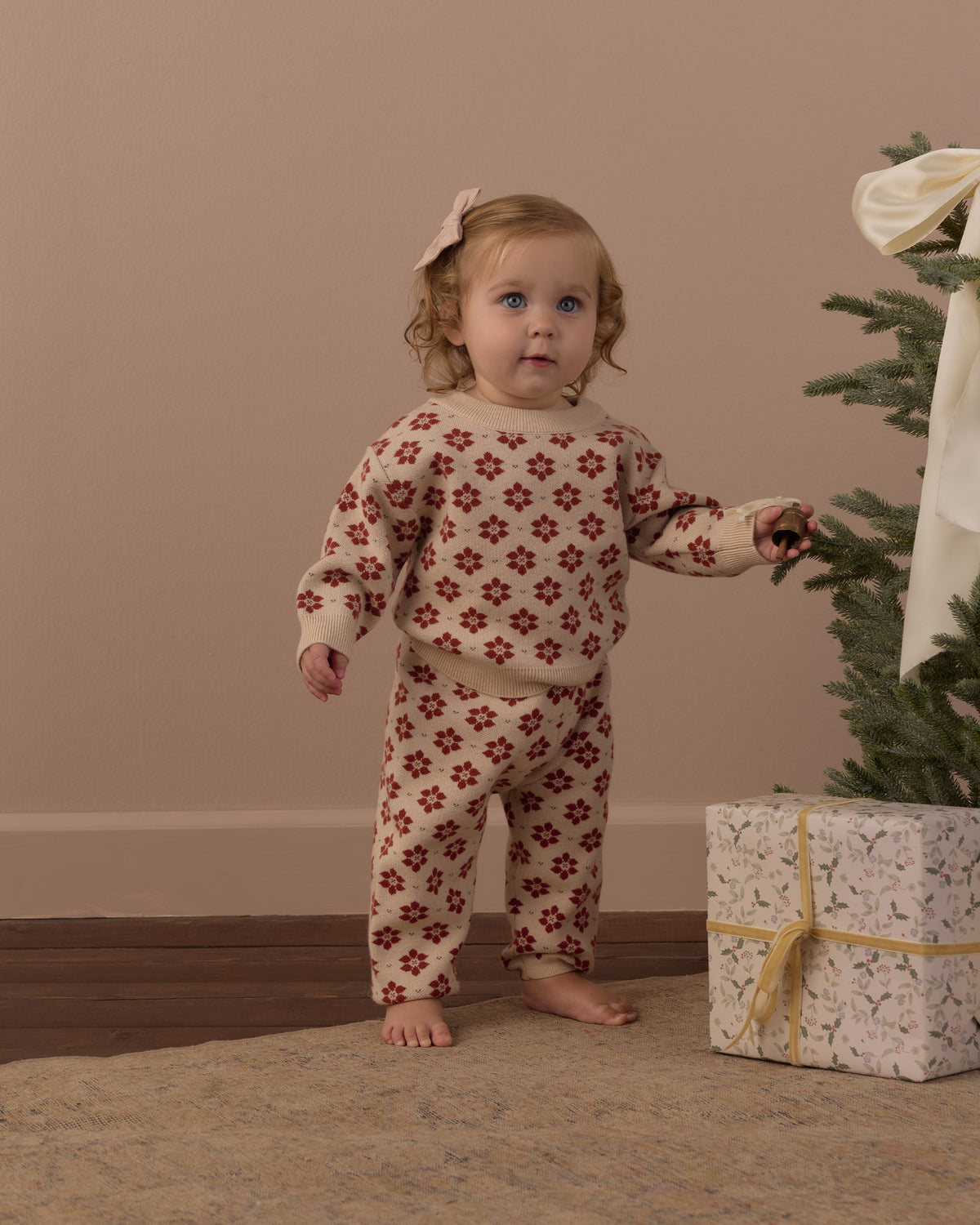 Shiloh Sweater - Poinsettia Antique