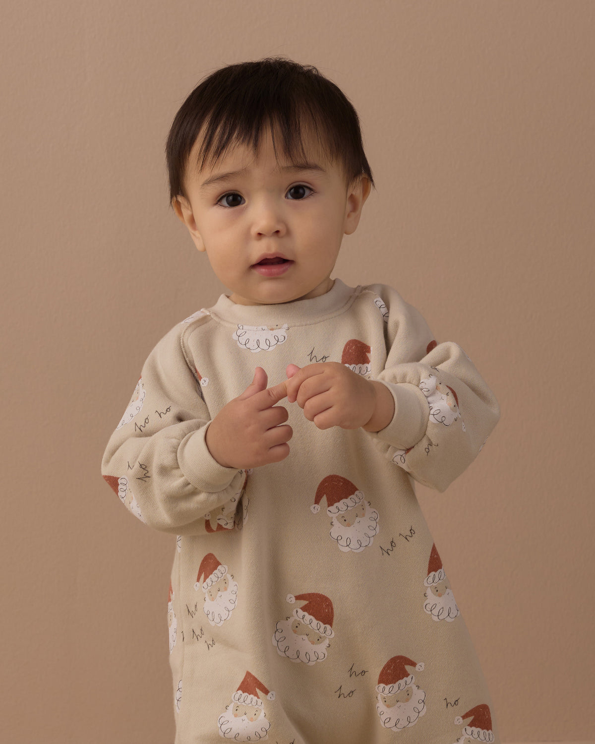 Raglan Jumpsuit - Santa Parchment