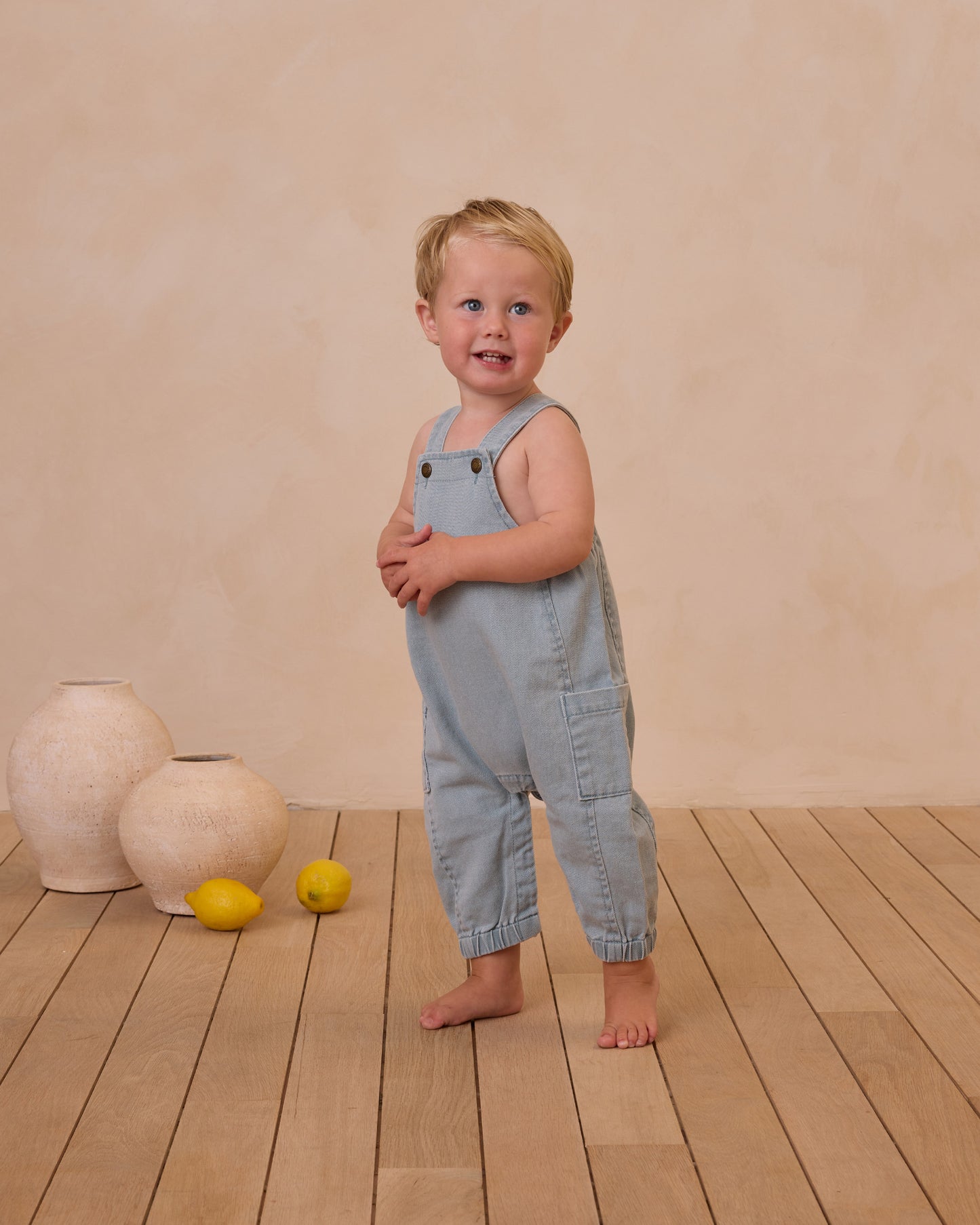 Cargo Baby Overall || Ocean