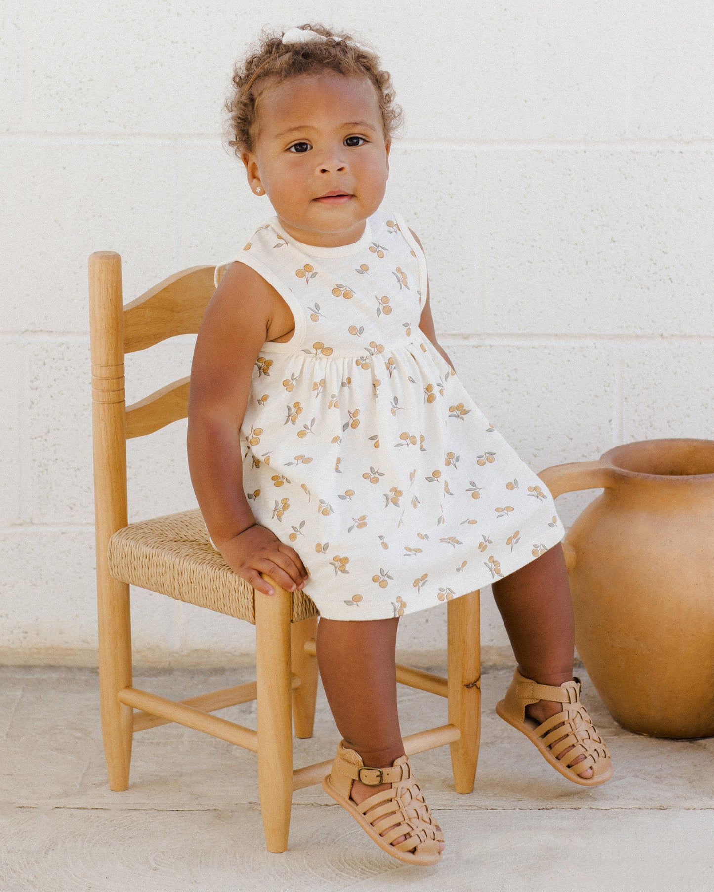 Layla Dress || Oranges