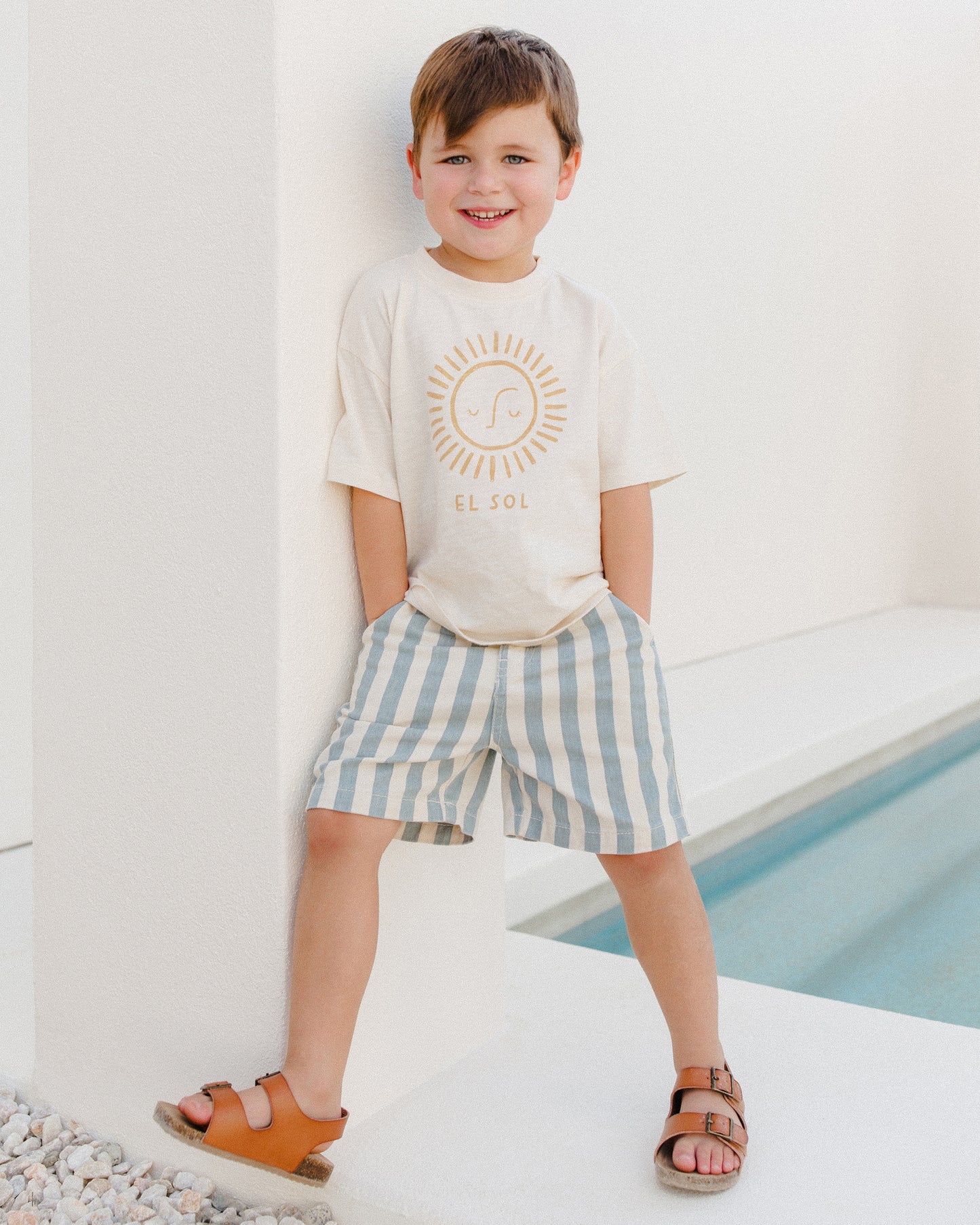 Dawson Short || Ocean Stripe
