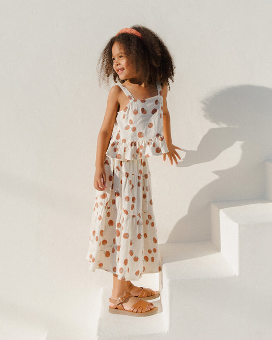 Tiered Midi Skirt || Tomatoes