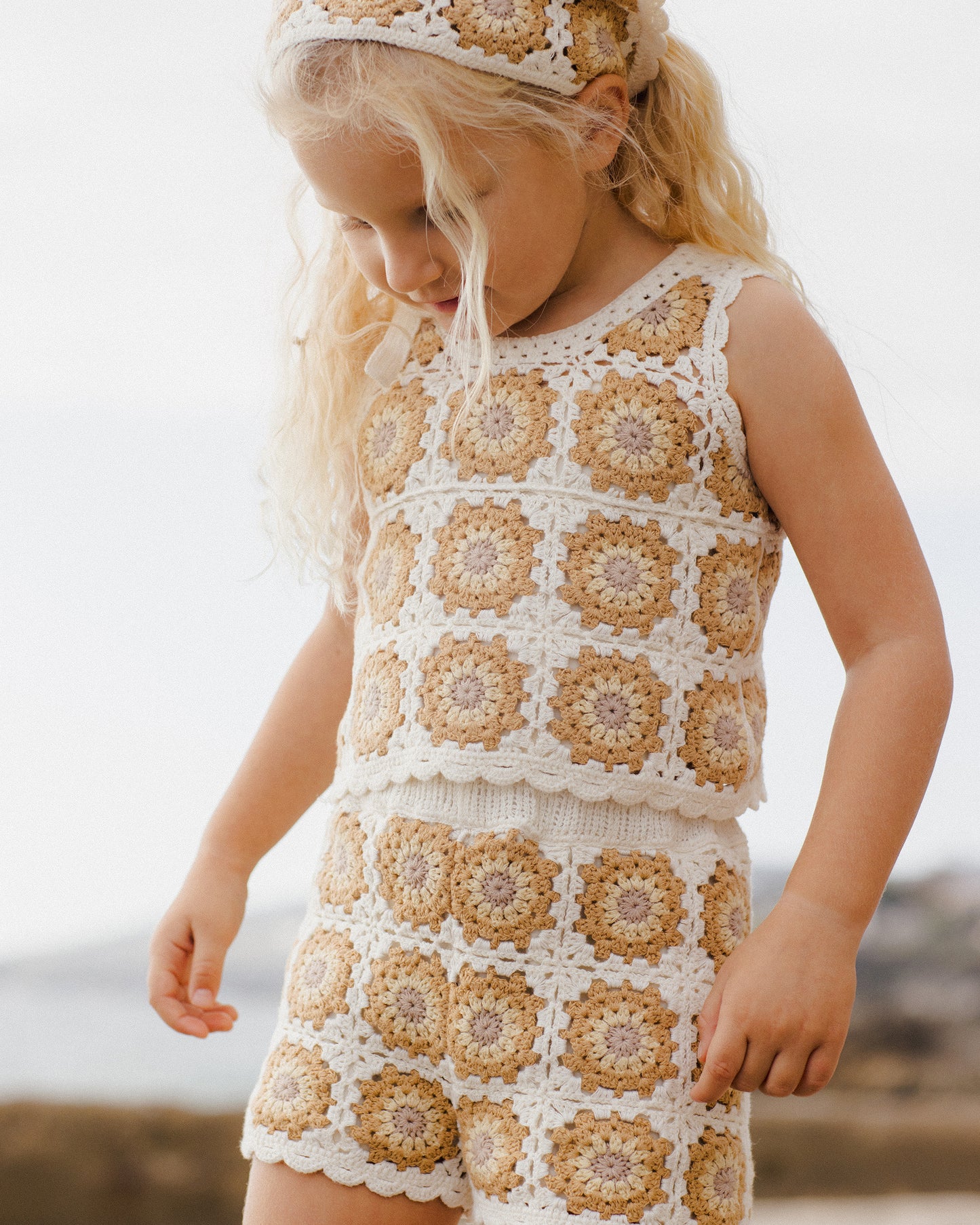 Crochet Tank Set || Marigold Daisy