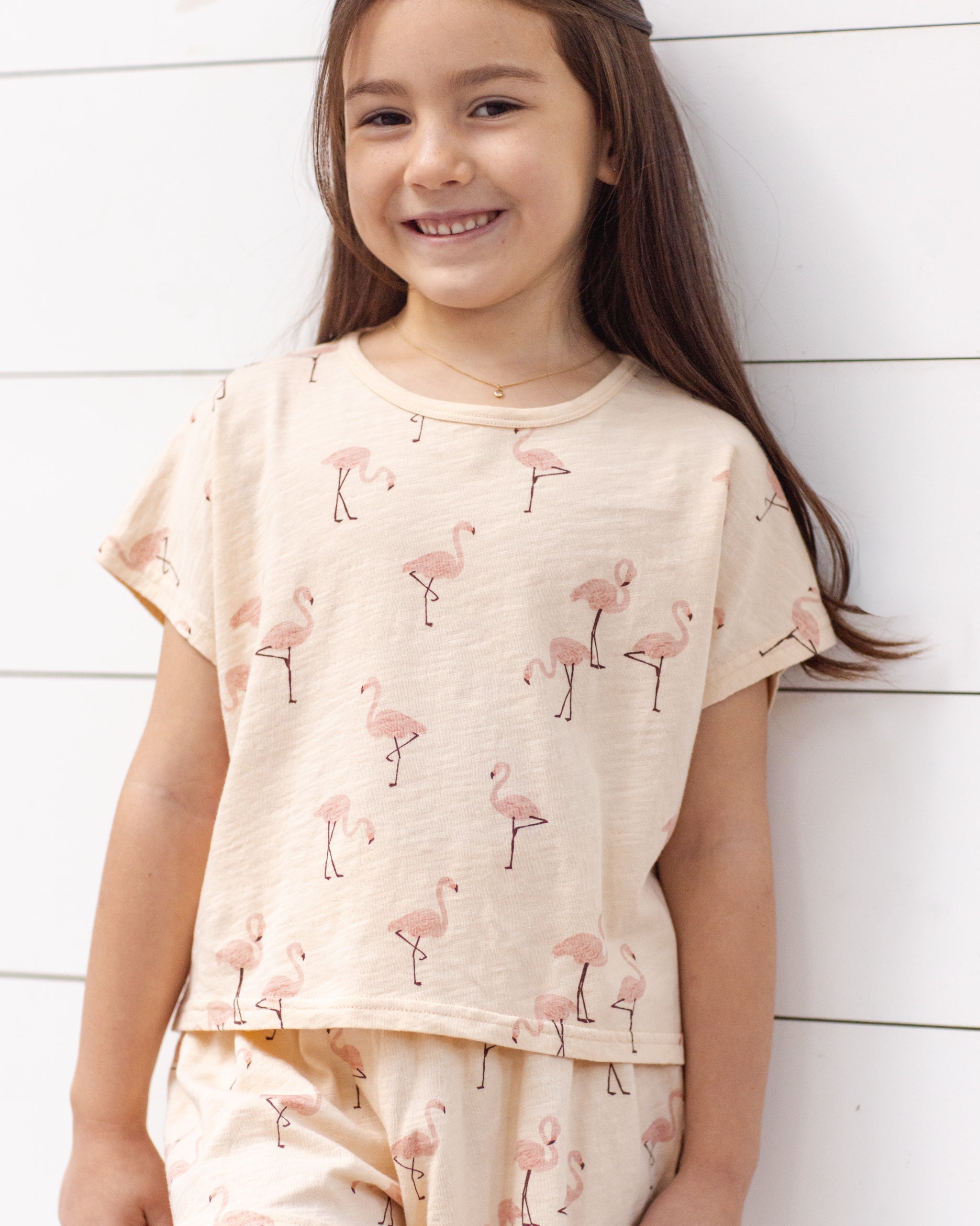 Raegan Set || Flamingo