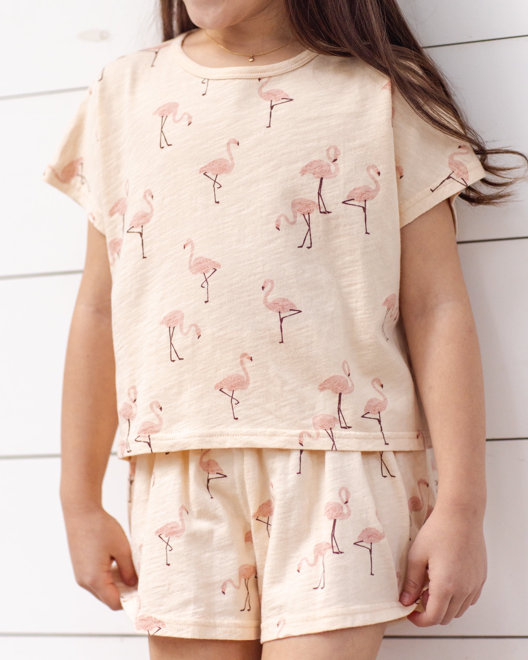 Raegan Set || Flamingo