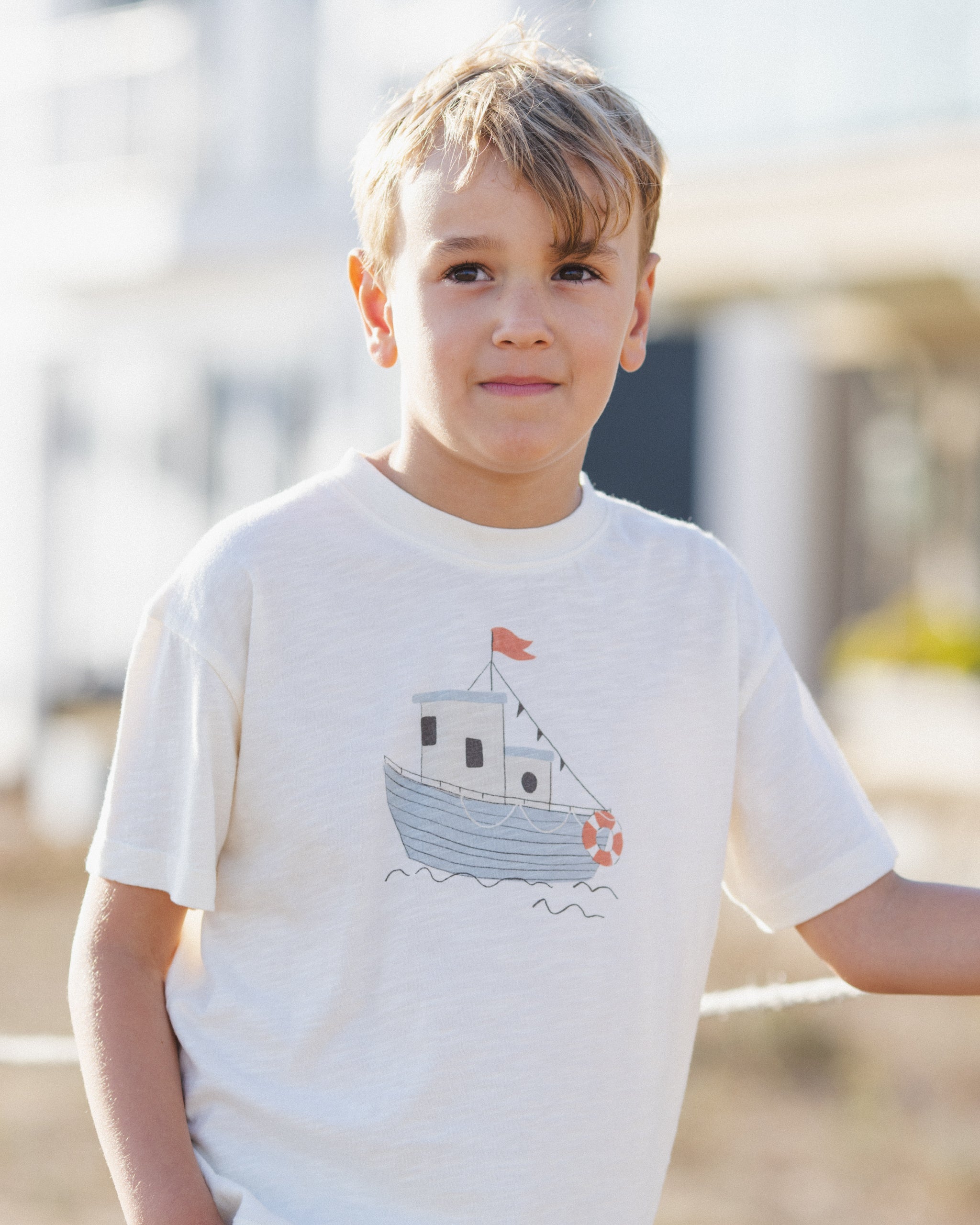 Relaxed Tee || Tug Boat