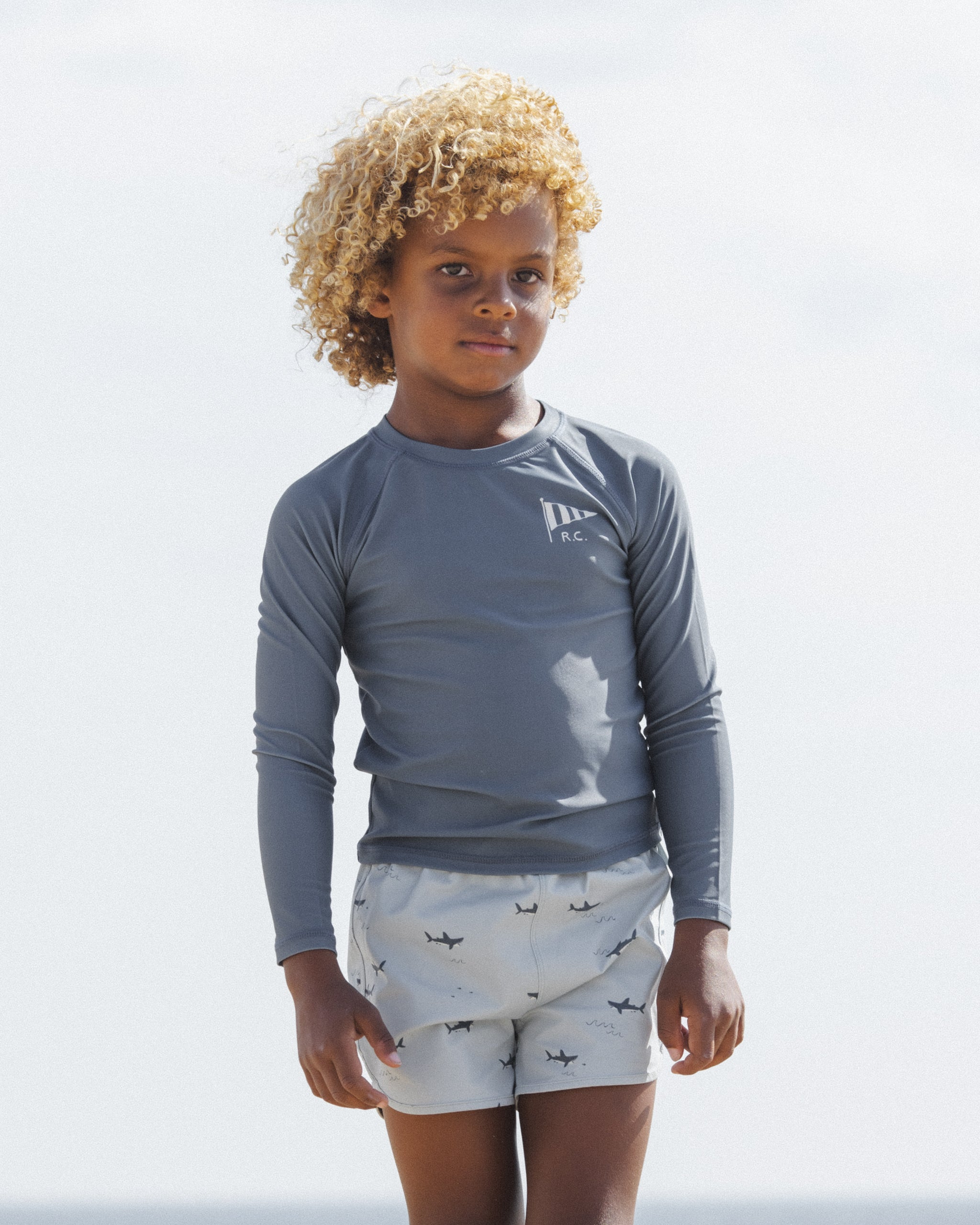 Long Sleeve Rashguard || Navy