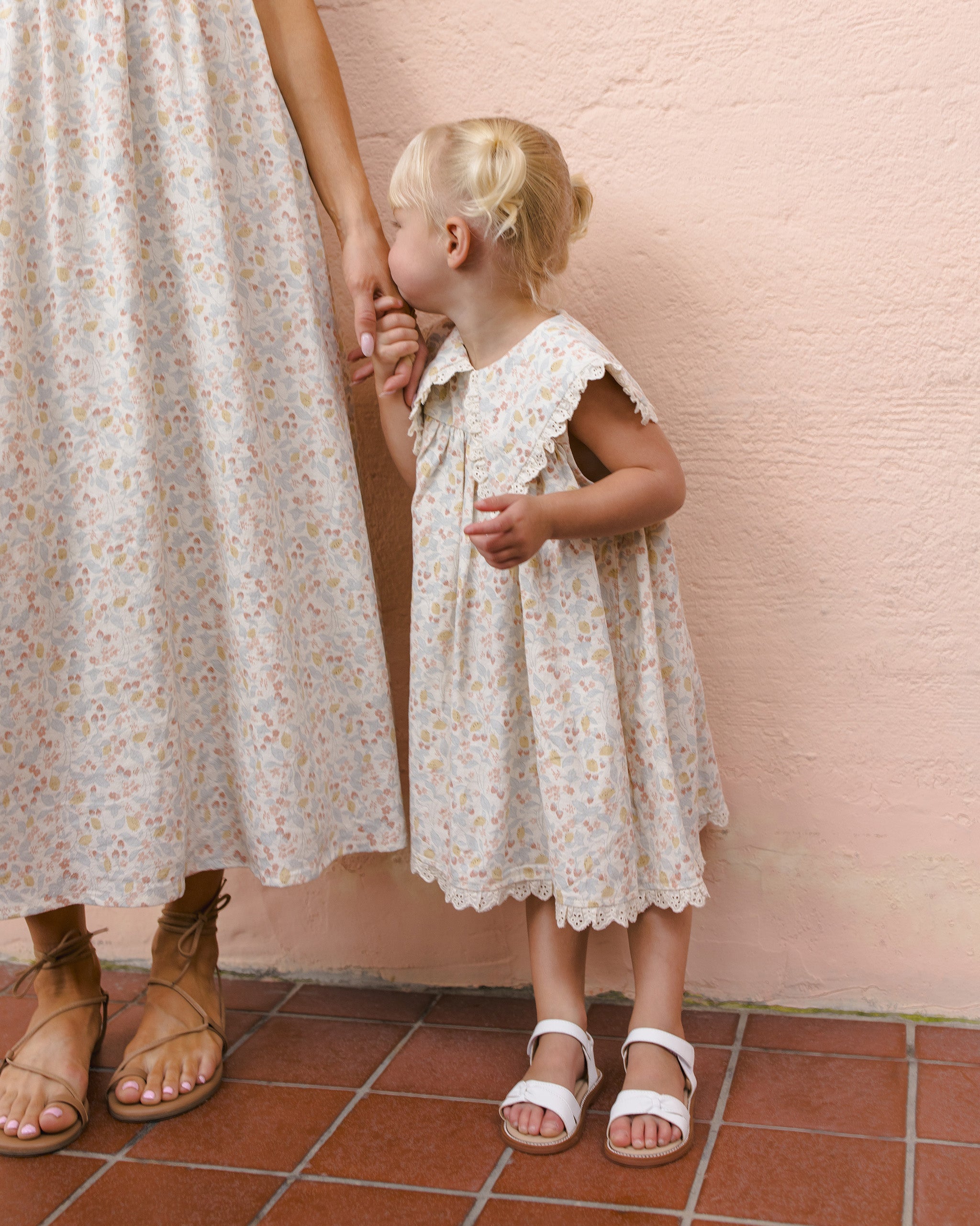 Porter Dress Summer Garden - Ivory
