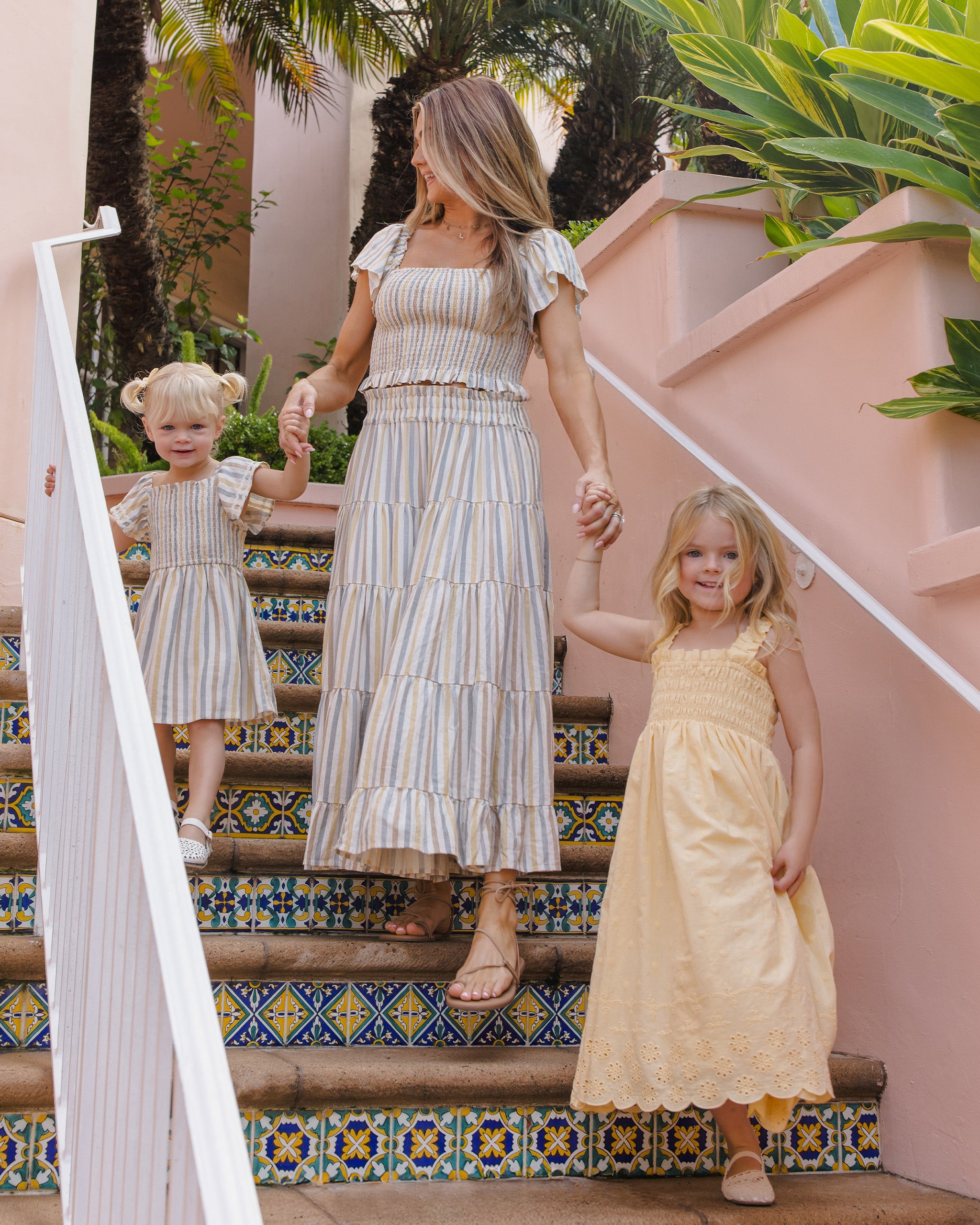 Lindsay Dress || Valencia Stripe