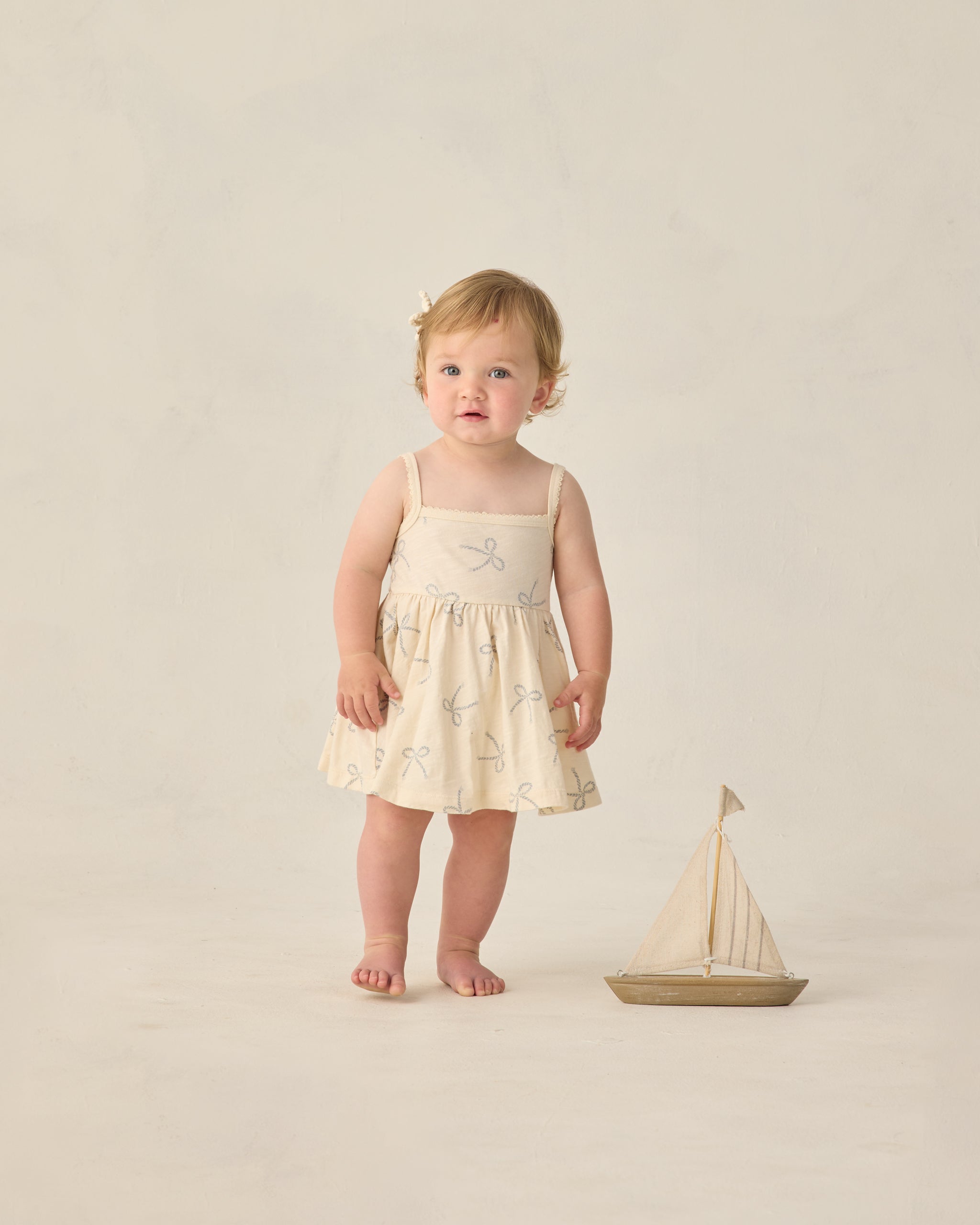Lea Dress || Sailor Bows