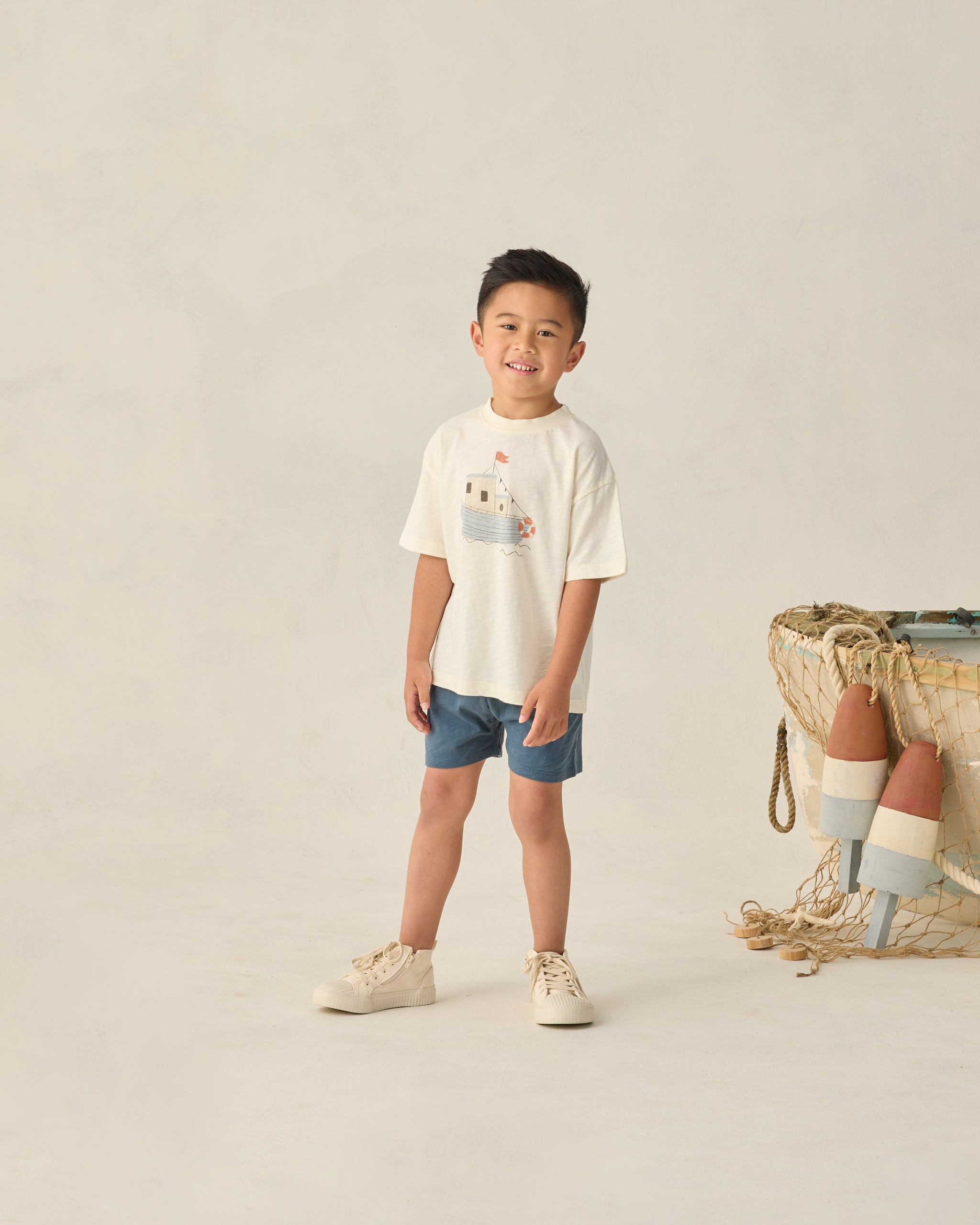 Relaxed Tee || Tug Boat