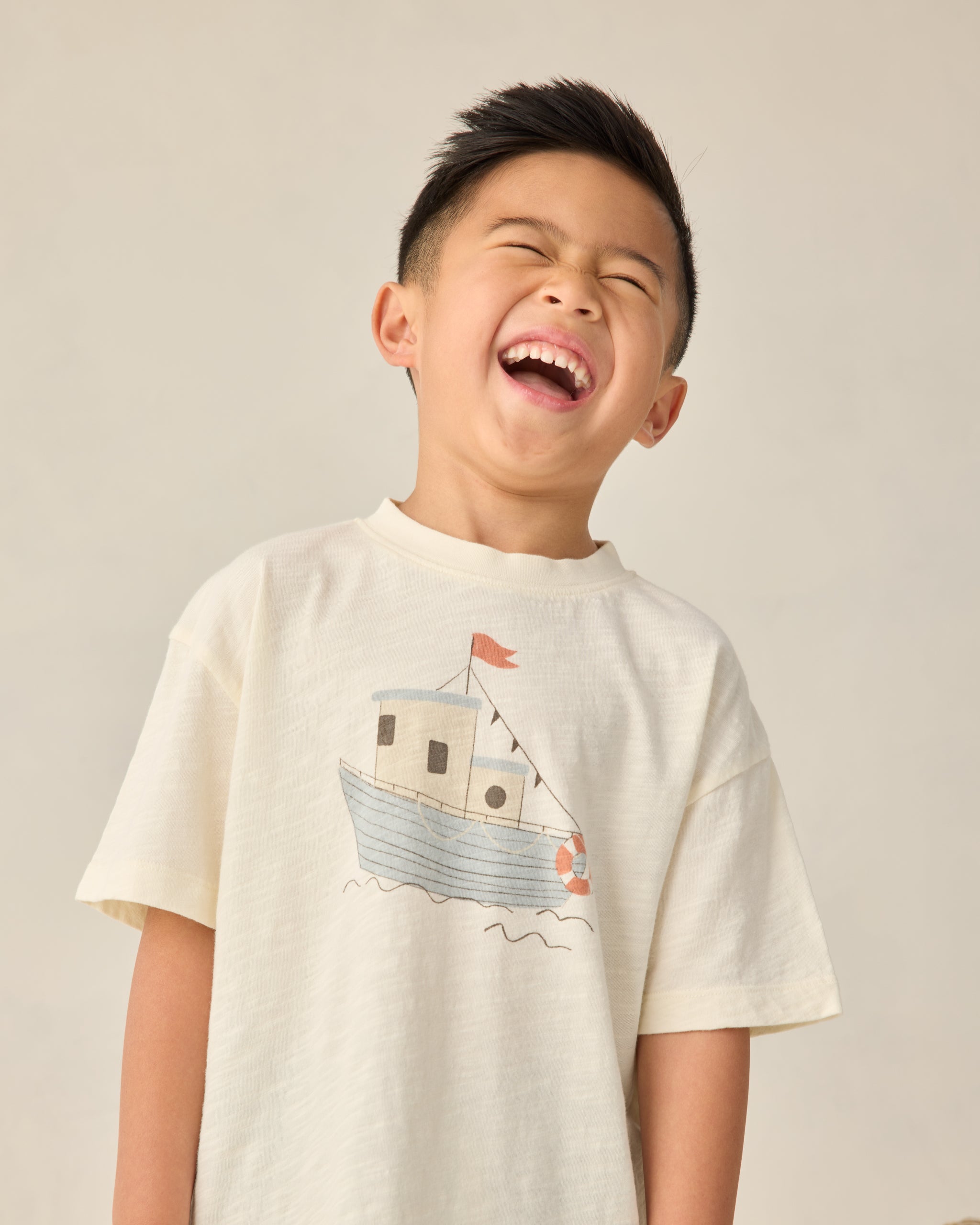 Relaxed Tee || Tug Boat