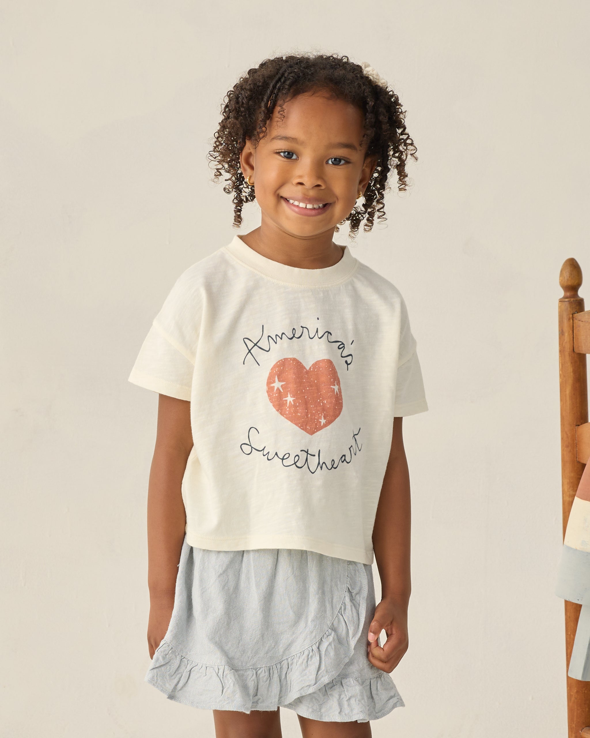 Boxy Tee || Americas Sweetheart