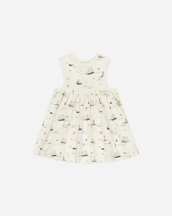 Layla Dress || Nautical