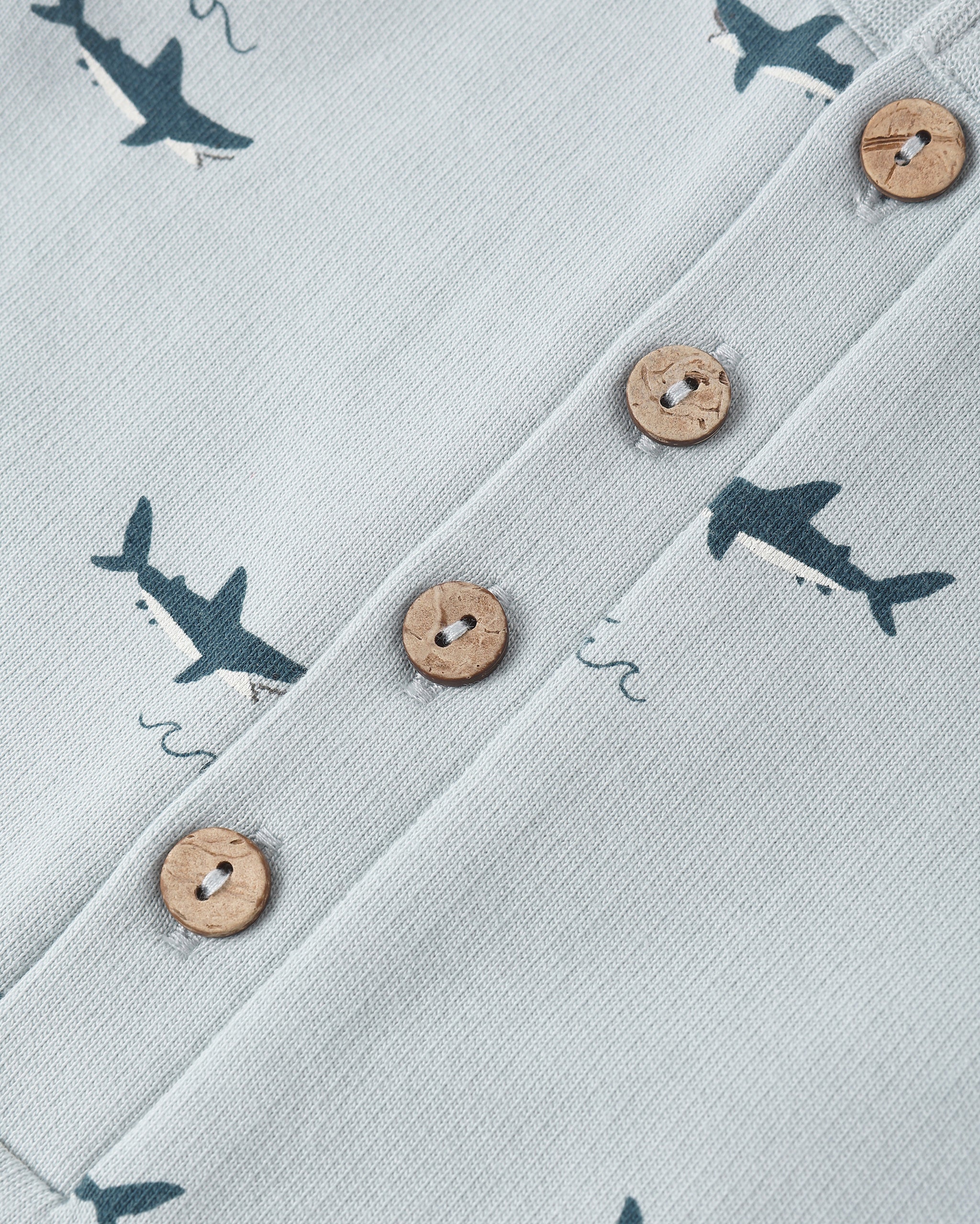 Davis Romper || Sharks