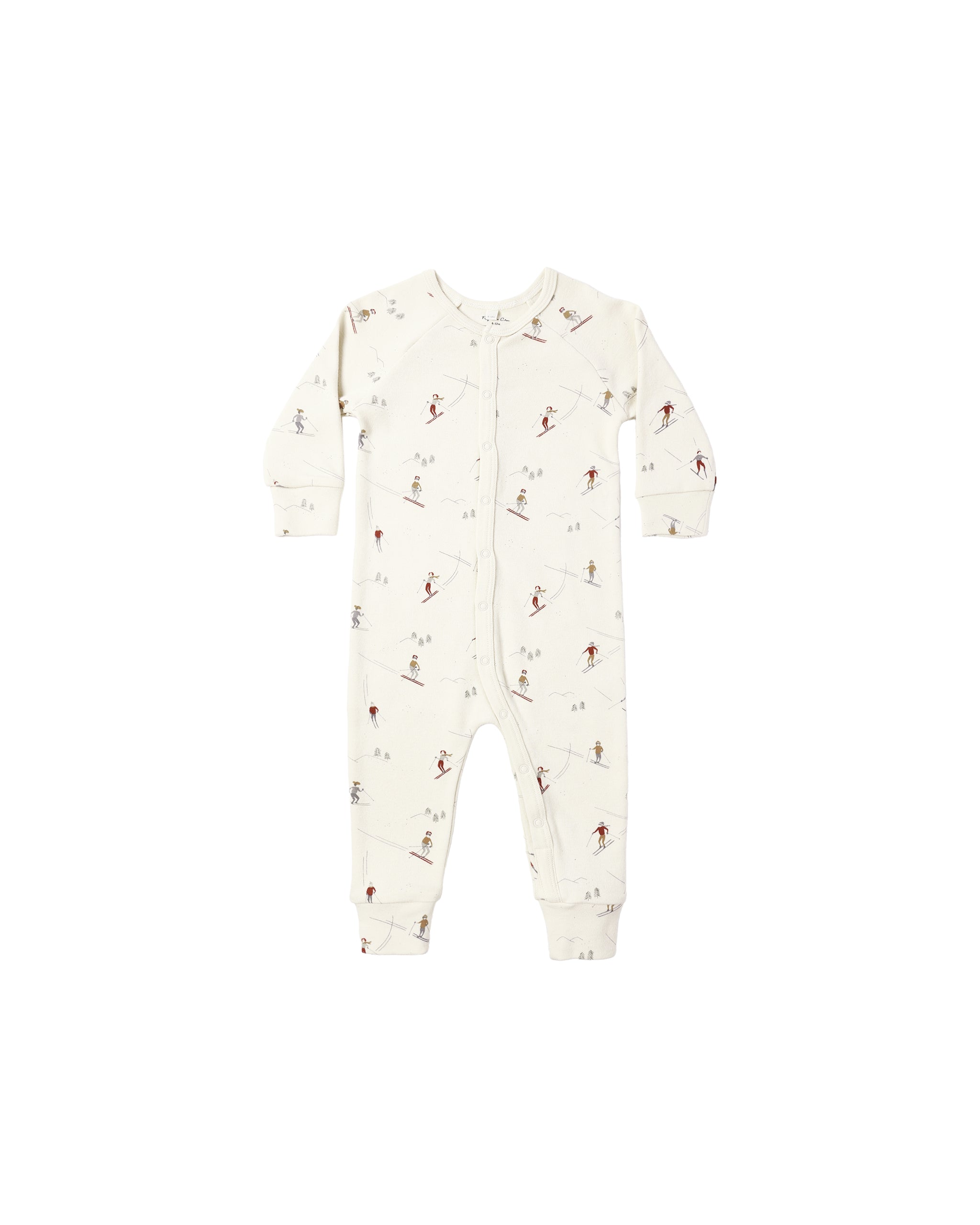 Organic Long John Pajamas || Skiers