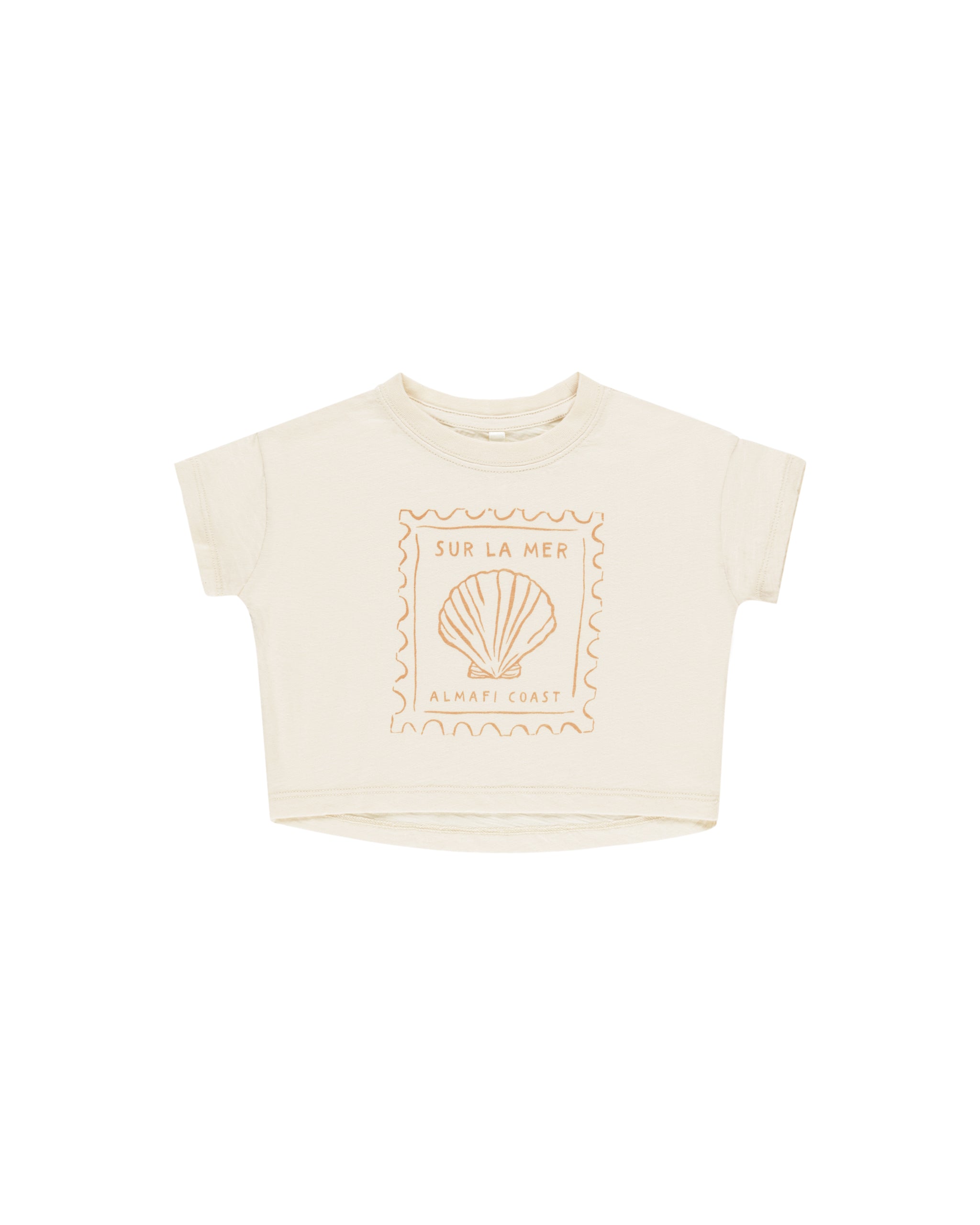 Boxy Tee || Seashell