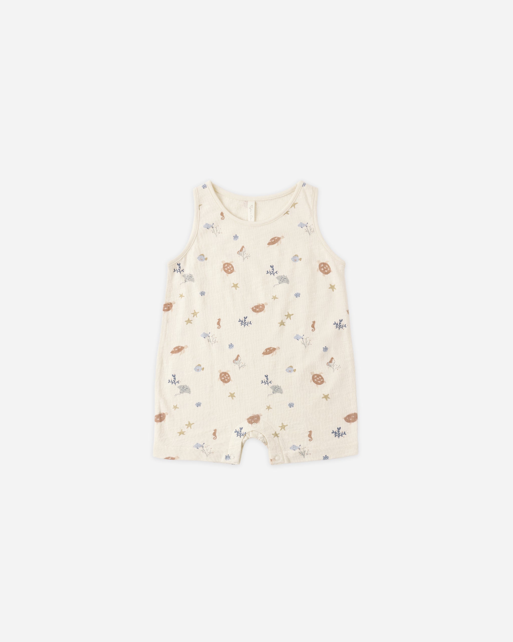 Sleeveless One-Piece || Aquatic