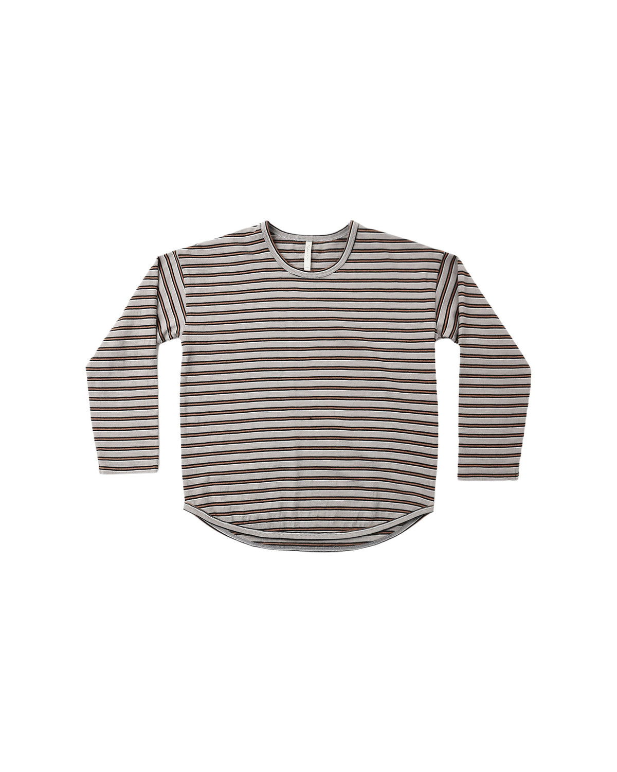 Long Sleeve Tee - Vintage Stripe Brick