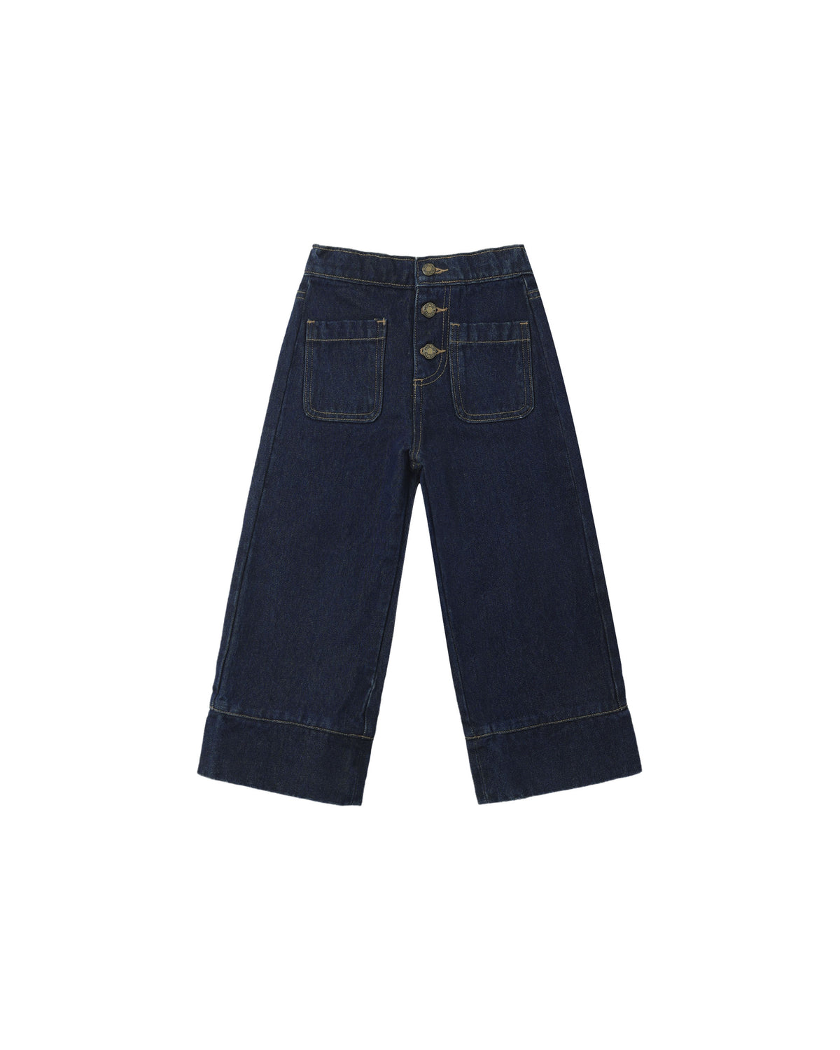 Patch Pocket Pant - Dark Indigo