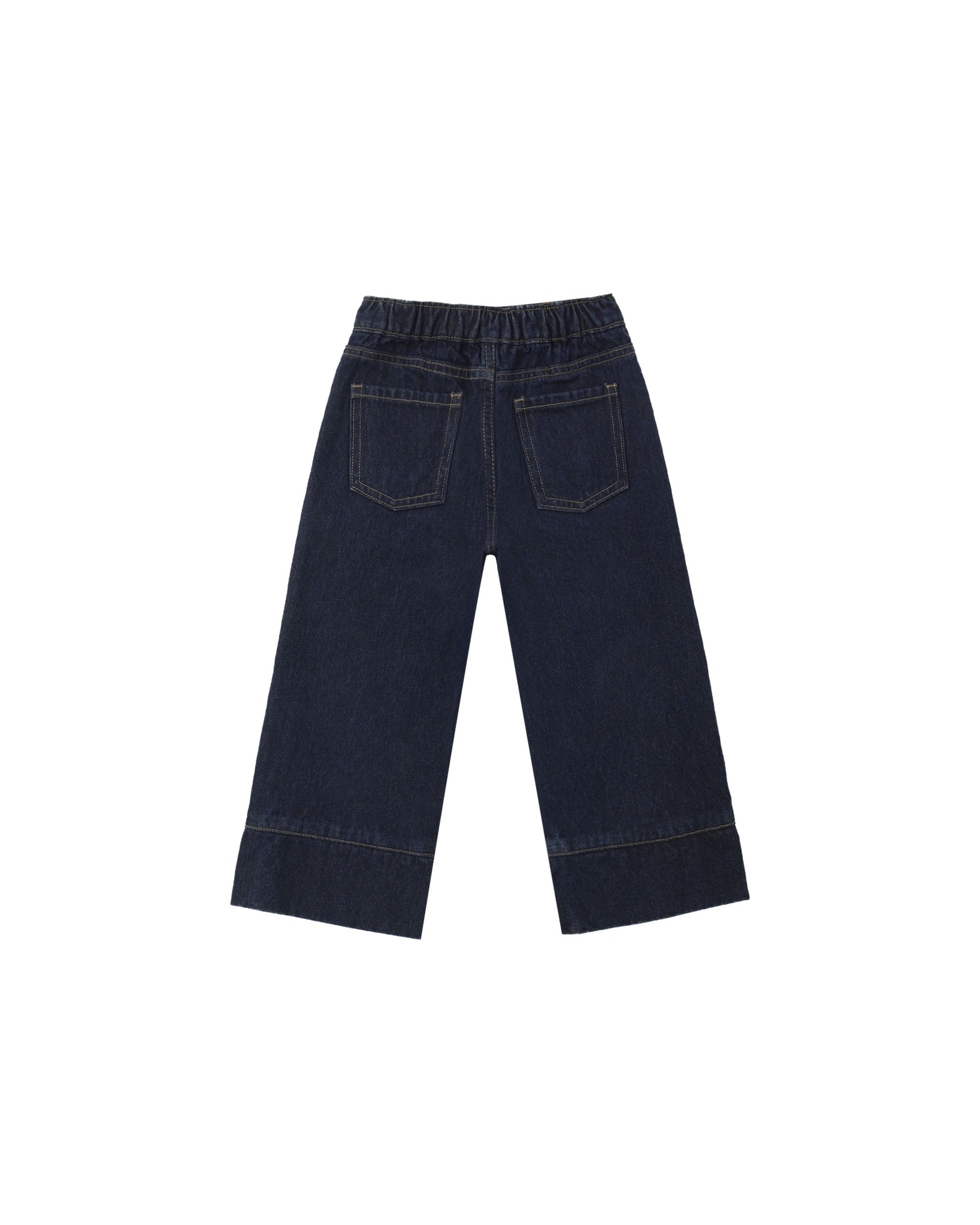Patch Pocket Pant - Dark Indigo