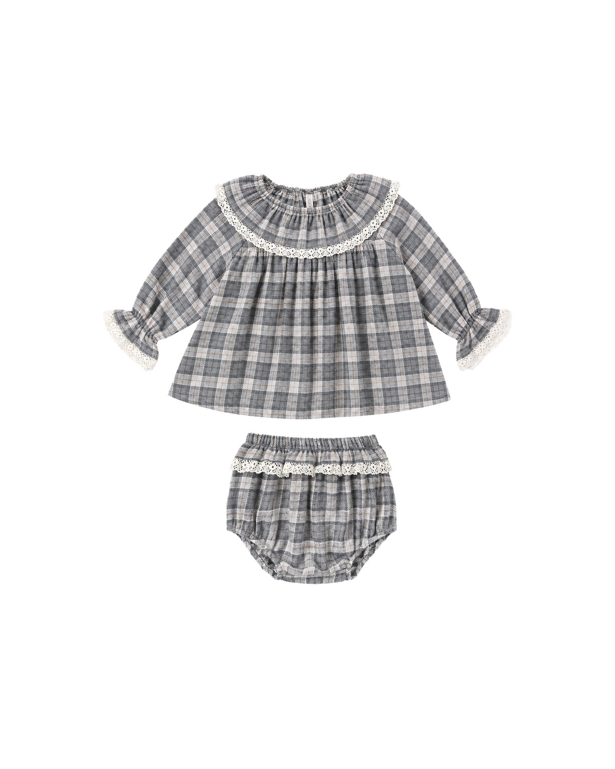Rori Set - Winter Plaid Slate