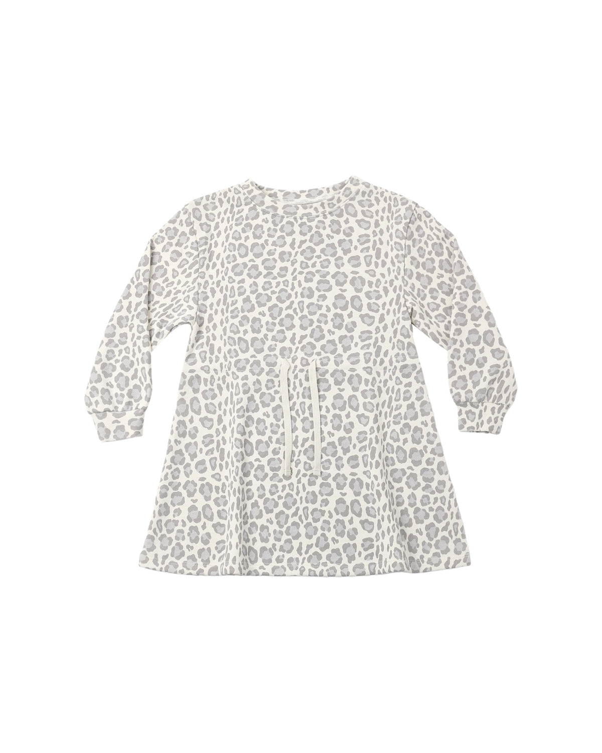 Tate Dress - Blue Leopard Natural
