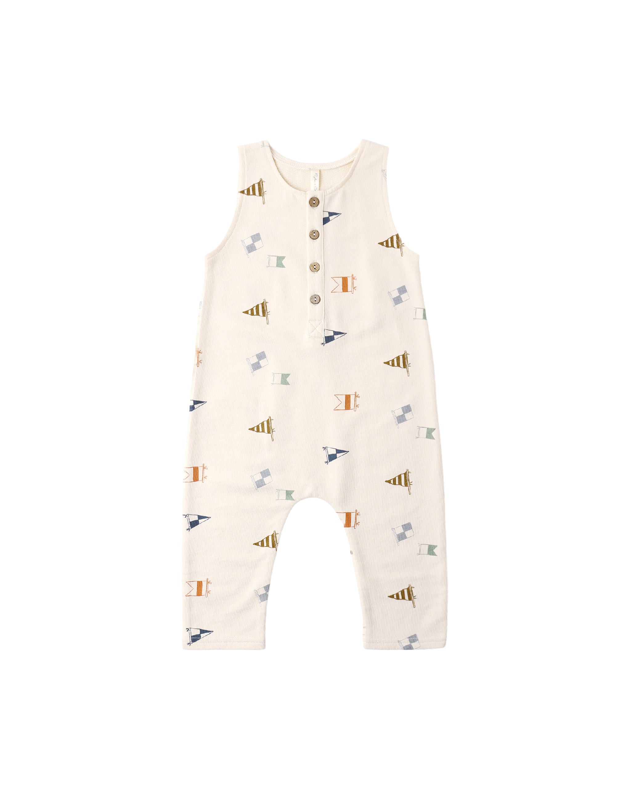 Terry Jumpsuit || Flags