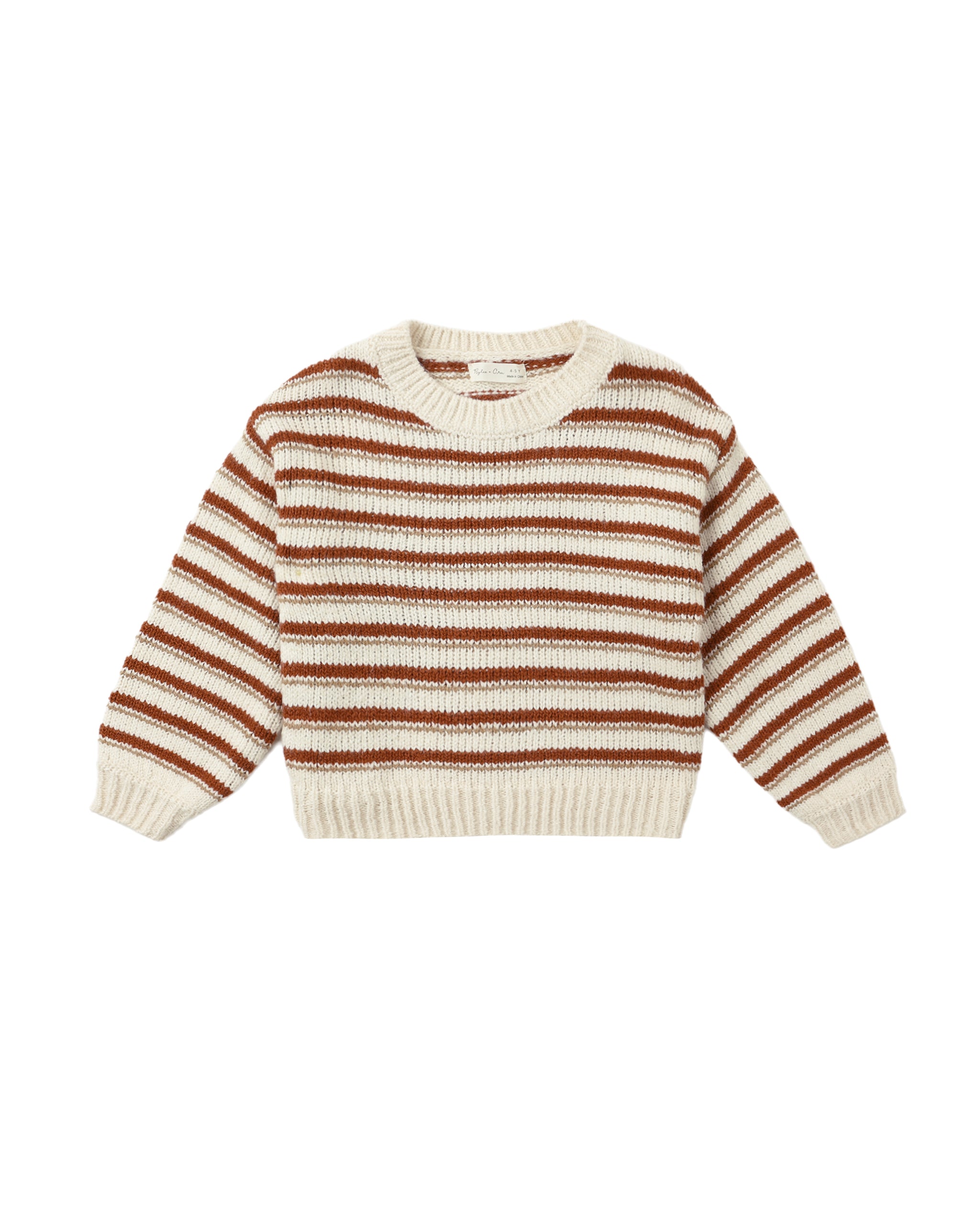 Aspen Sweater || Ruby Stripe