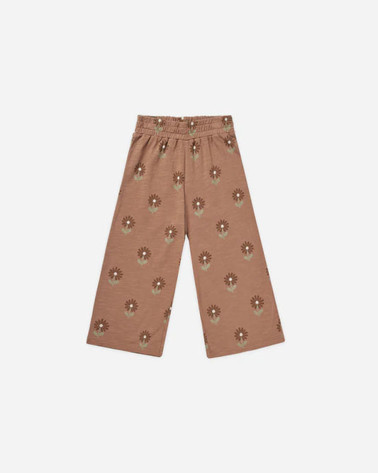 WIDE LEG PANT || SUNFLOWER