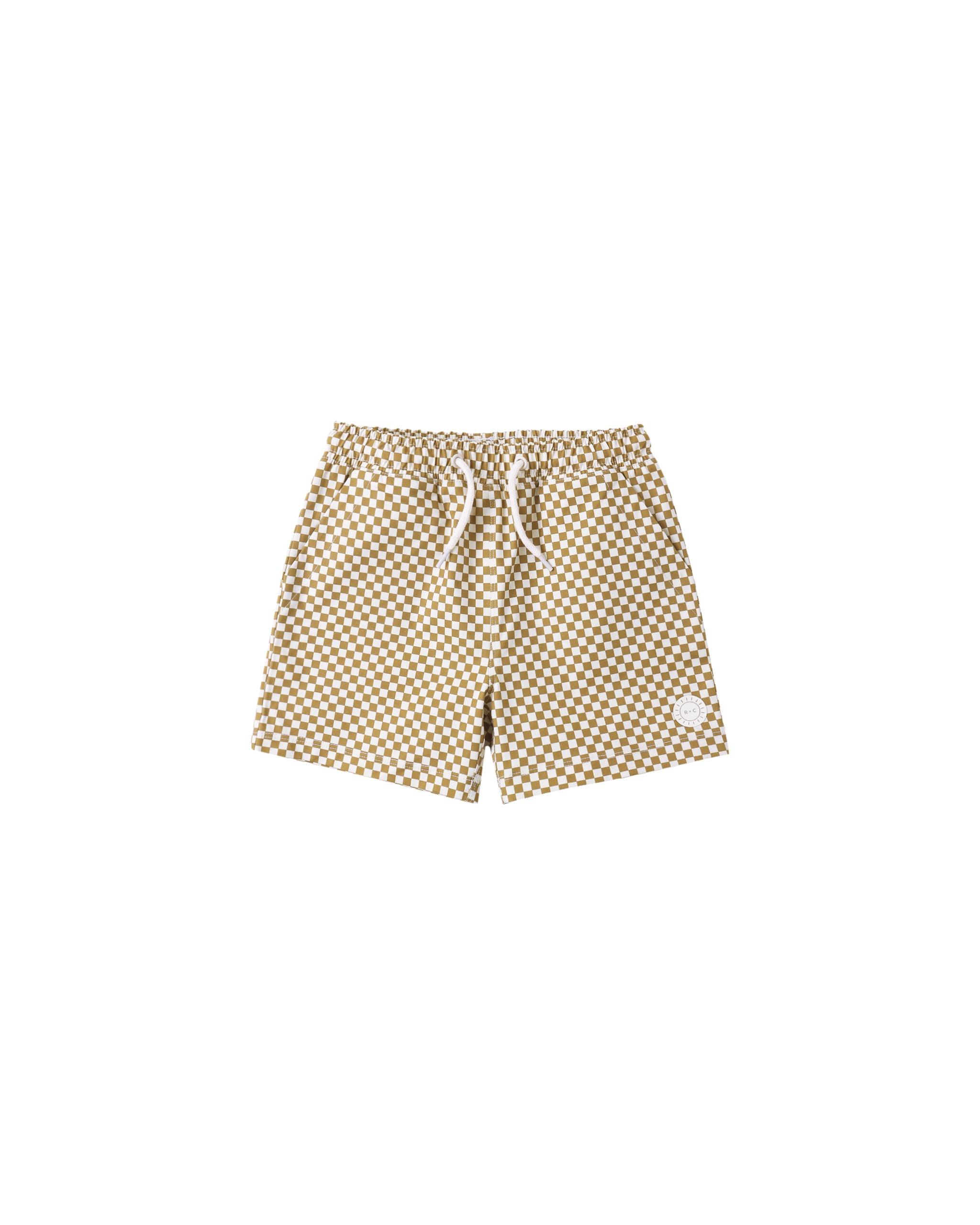 Boardshort || Ocre Check